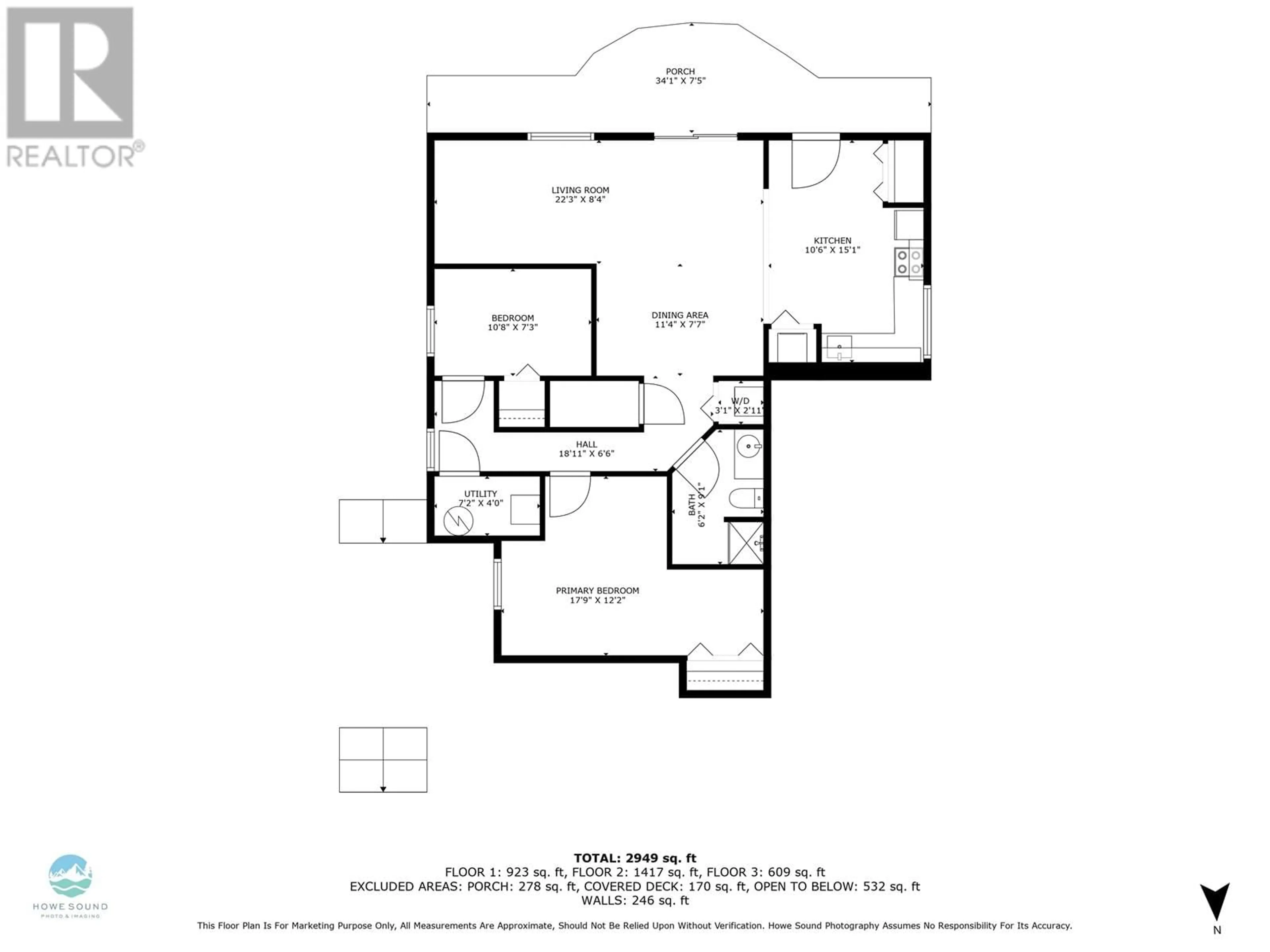Floor plan for 1752 VISTA CRESCENT, Squamish British Columbia V8B0E1