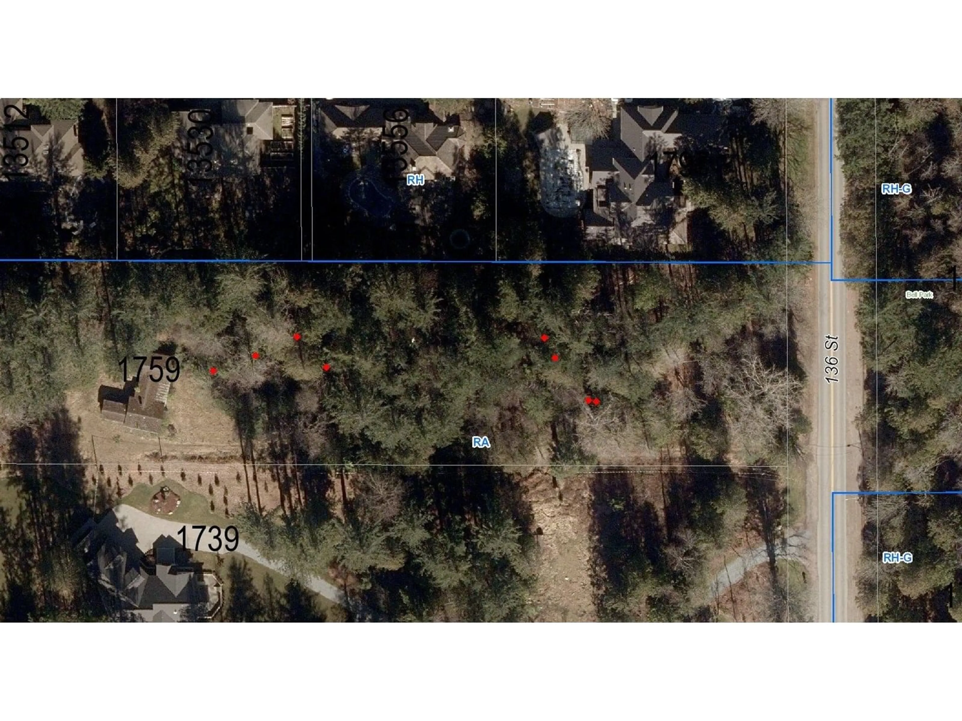 A pic from outside/outdoor area/front of a property/back of a property/a pic from drone, street for 1759 136, Surrey British Columbia V4A4E3