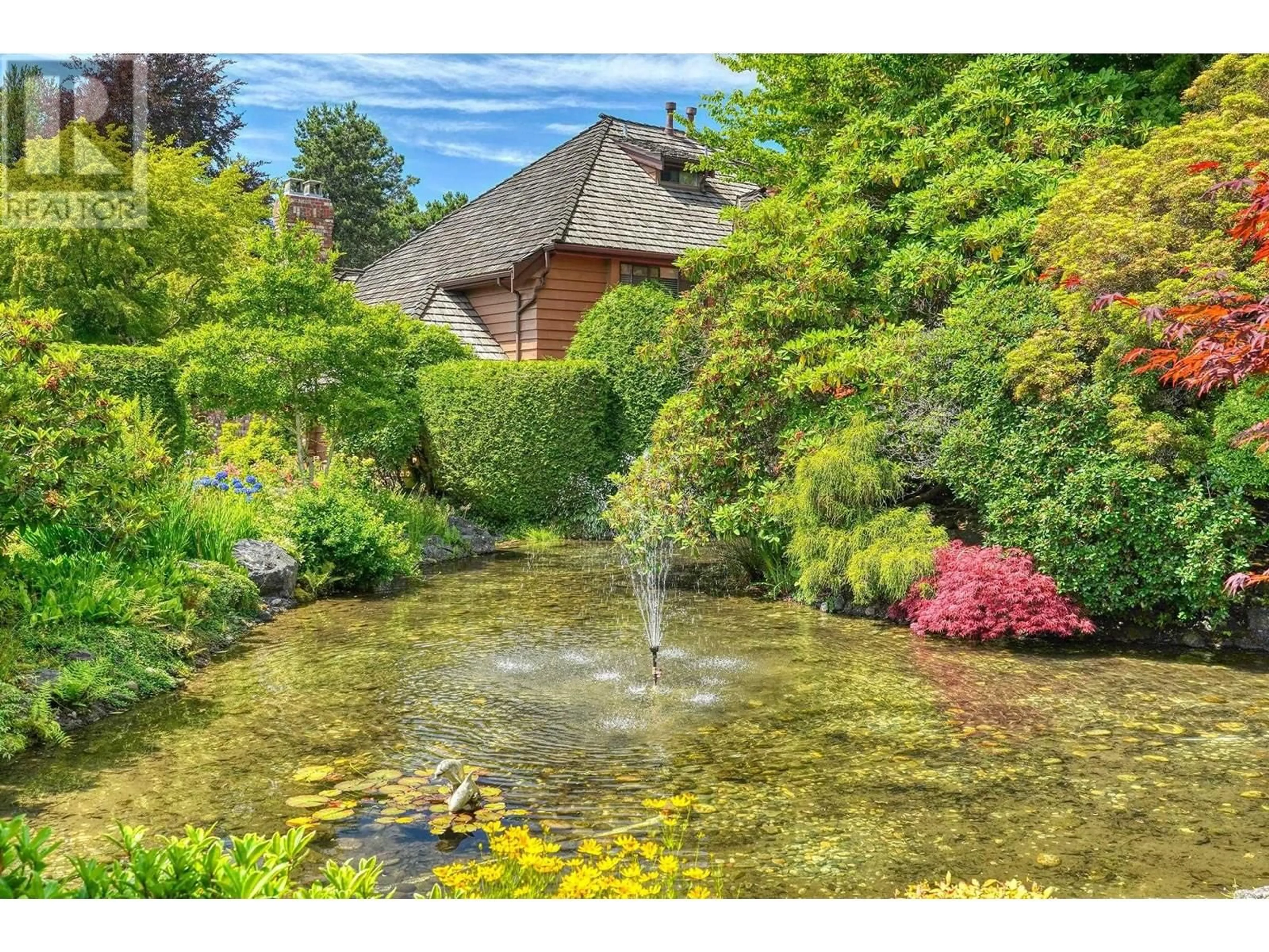 A pic from outside/outdoor area/front of a property/back of a property/a pic from drone, water/lake/river/ocean view for 43 - 6600 LUCAS ROAD, Richmond British Columbia V7C4T1
