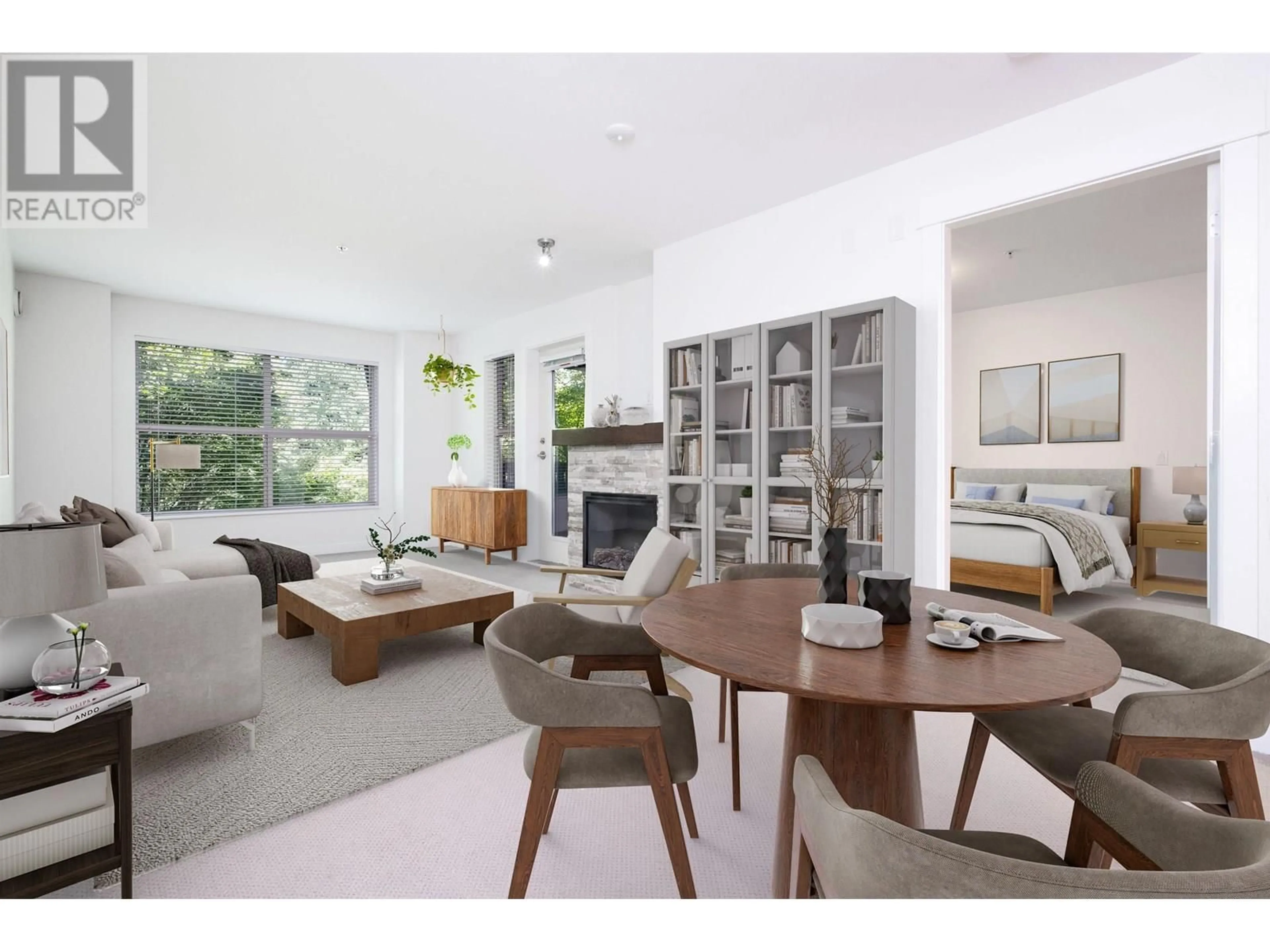 Living room with furniture, unknown for 207 - 1468 ST. ANDREWS AVENUE, North Vancouver British Columbia V7L0A8