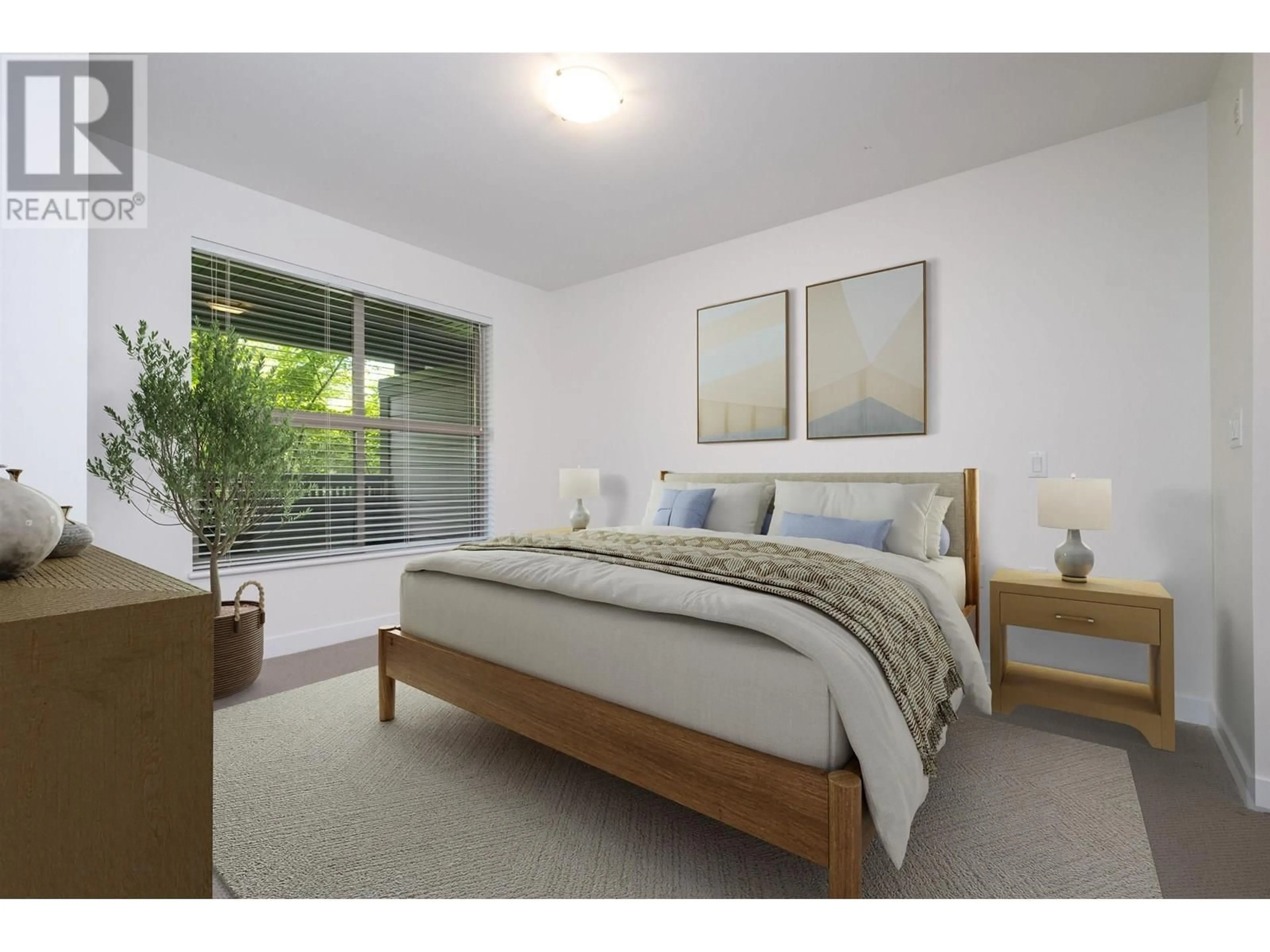 Bedroom with bed, unknown for 207 - 1468 ST. ANDREWS AVENUE, North Vancouver British Columbia V7L0A8