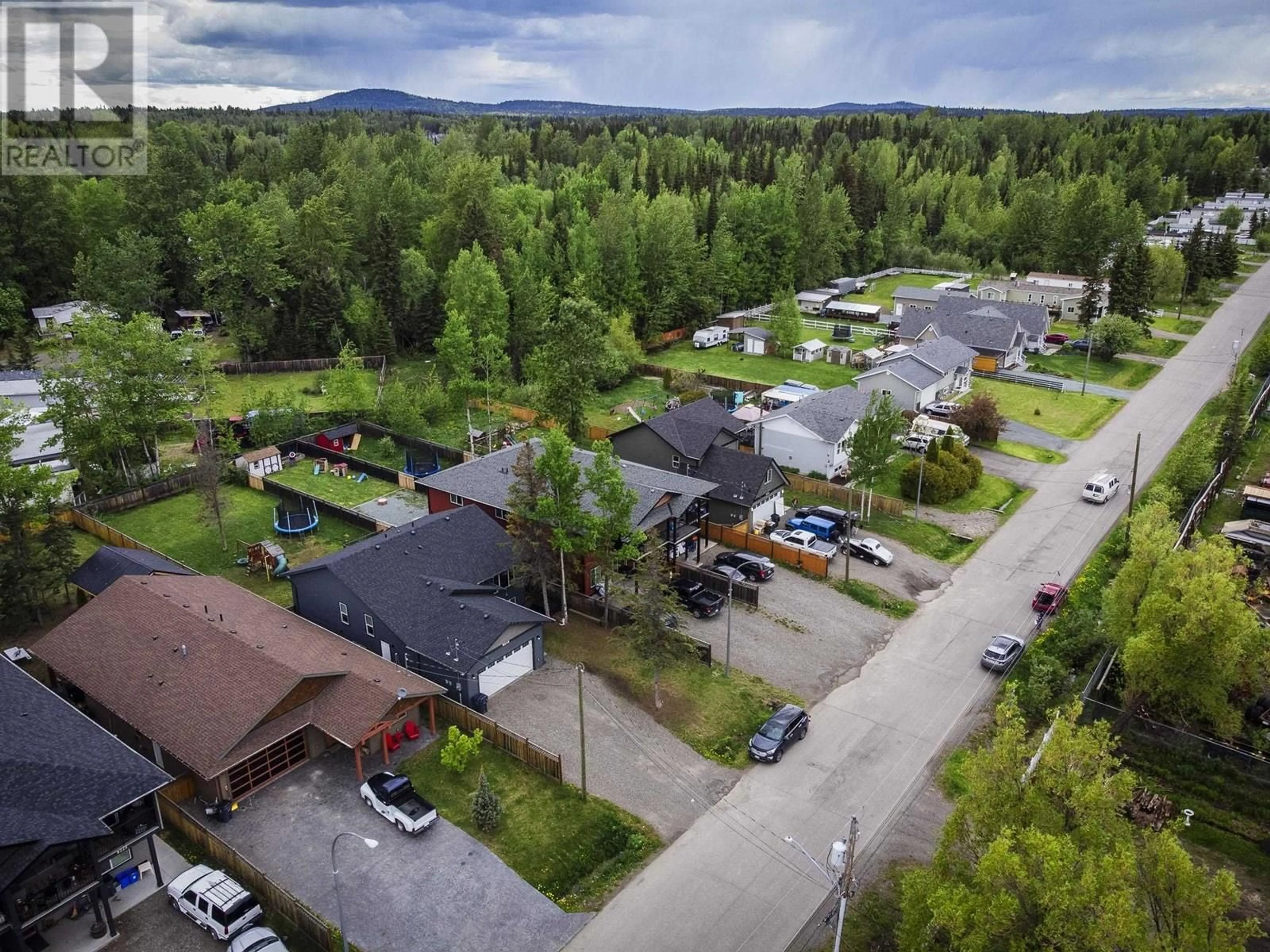 A pic from outside/outdoor area/front of a property/back of a property/a pic from drone, unknown for 8249 PETER ROAD, Prince George British Columbia V2K0B2