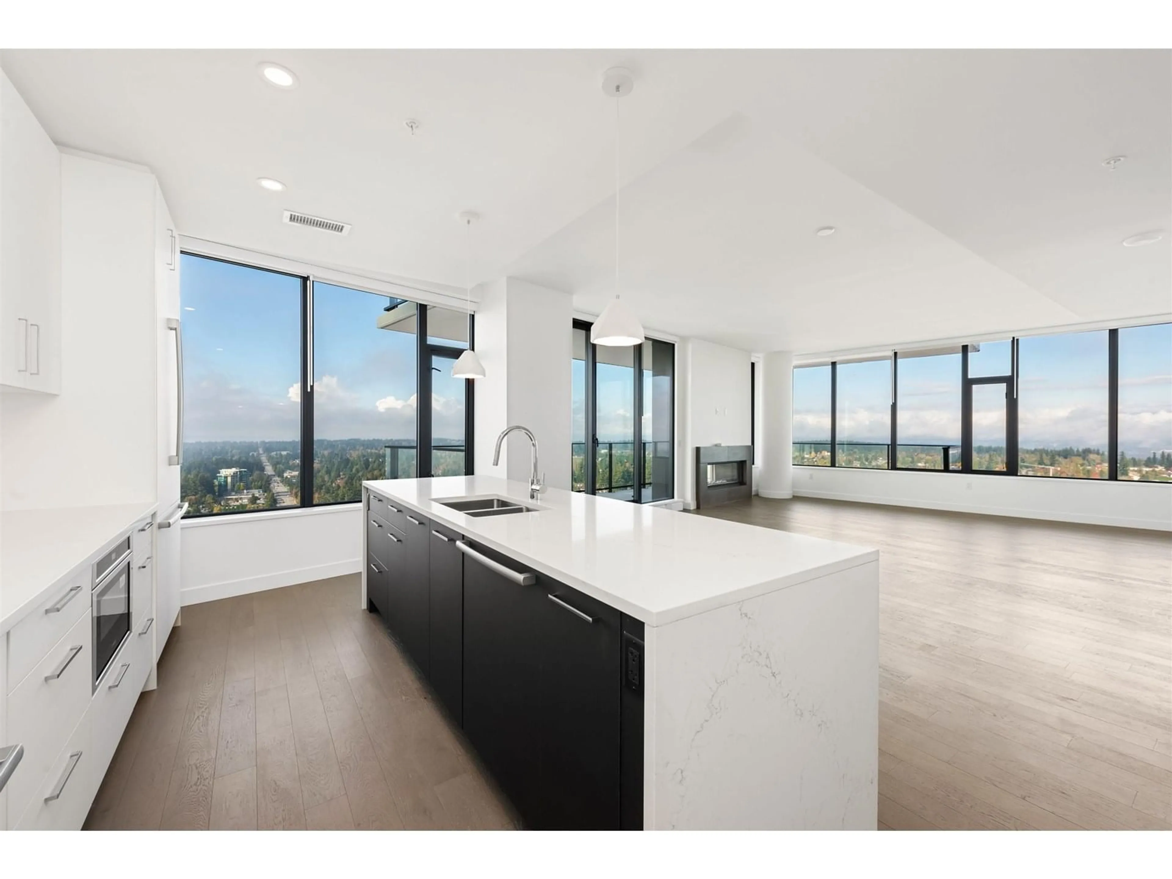 Open concept kitchen, unknown for 2503 - 1588 JOHNSTON, White Rock British Columbia V4B0C5