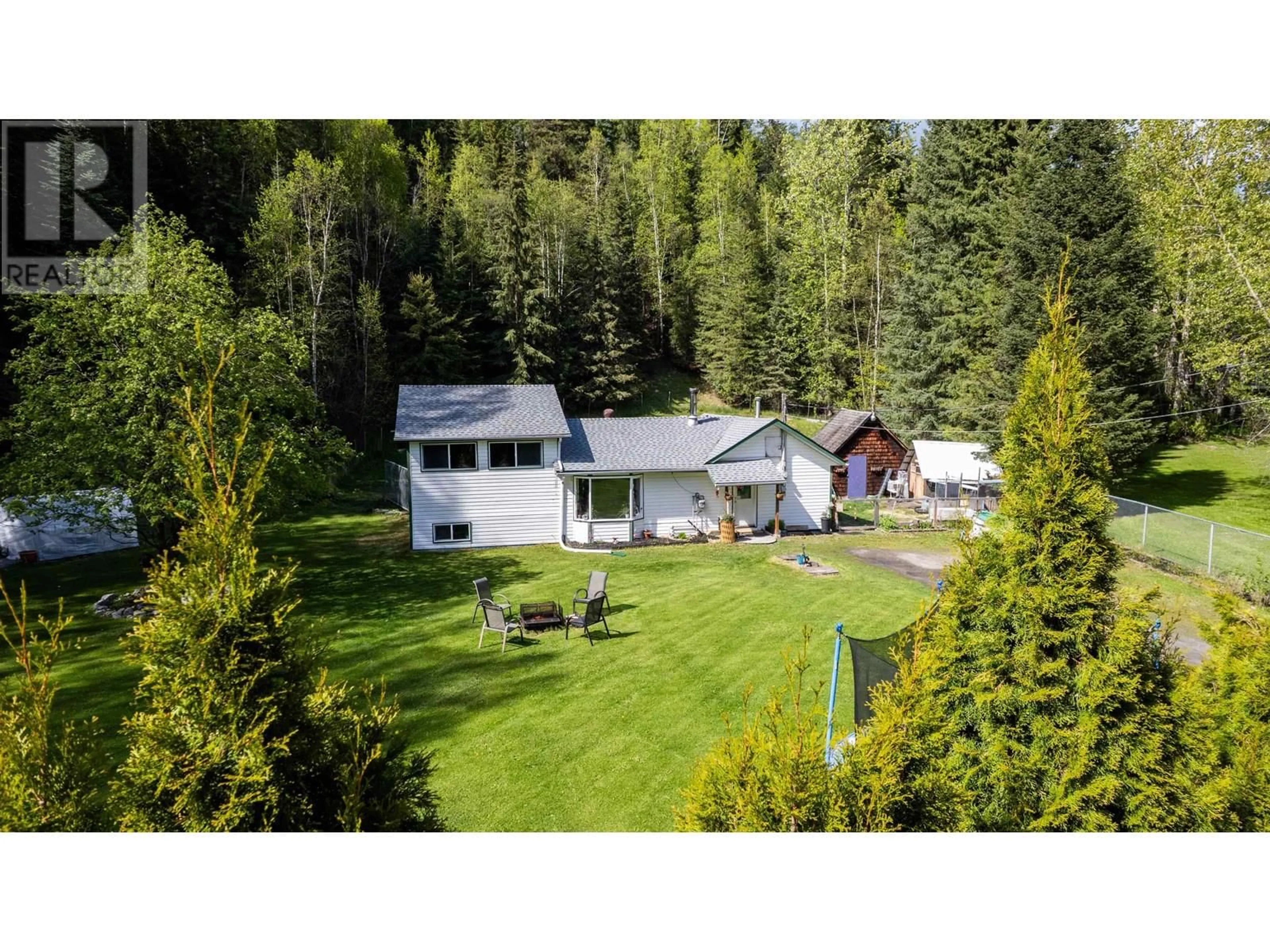 A pic from outside/outdoor area/front of a property/back of a property/a pic from drone, unknown for 1700 FRASER FLATS ROAD, Prince George British Columbia V2K5S4