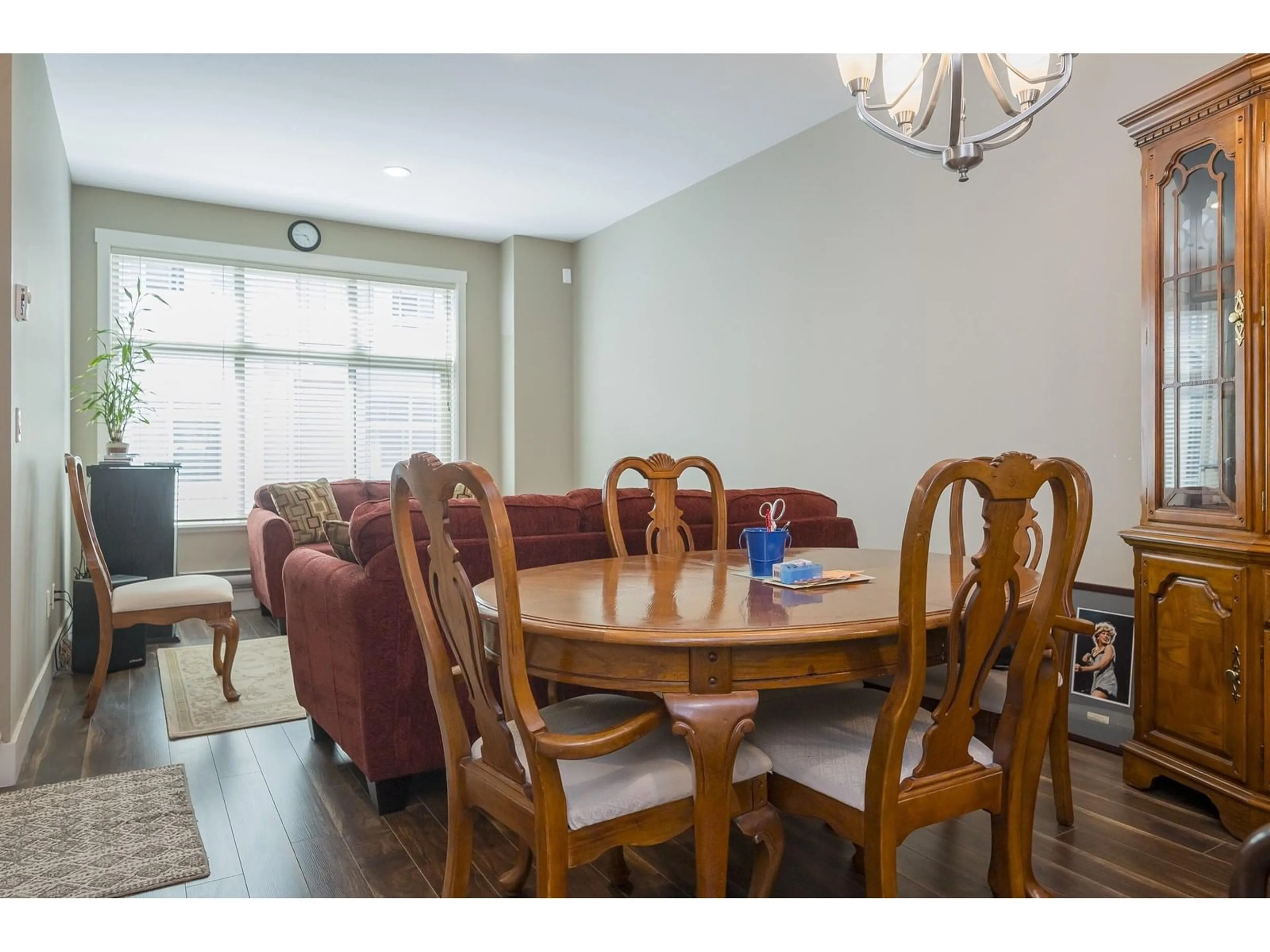 Dining room, wood/laminate floor for 30 - 19525 73, Surrey British Columbia V4N6L7
