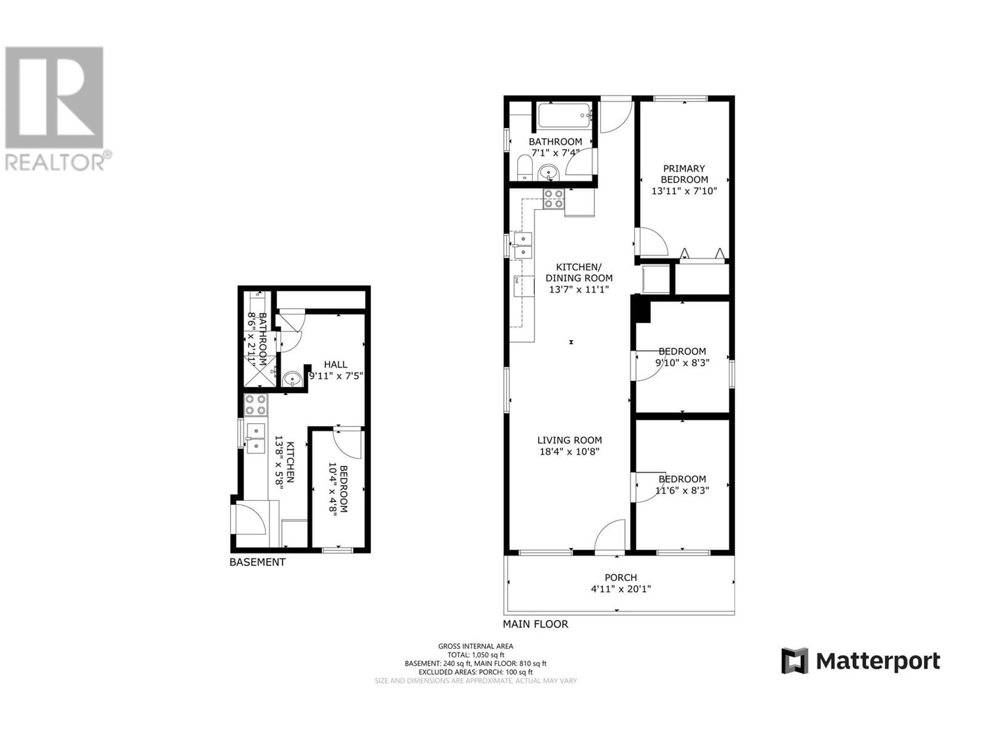 Floor plan for 1011 AUCKLAND STREET, New Westminster British Columbia V3M1K9