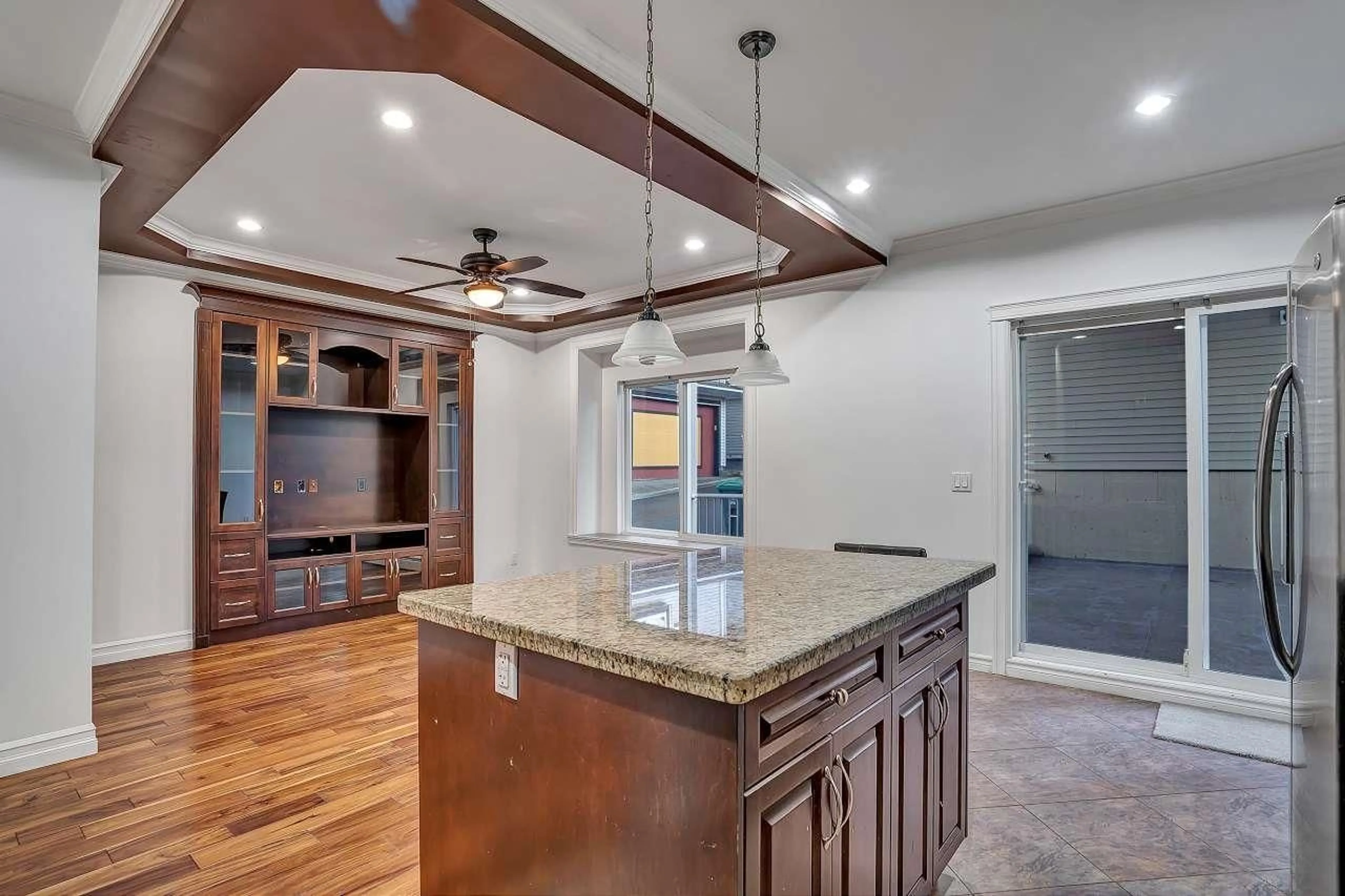 Open concept kitchen, ceramic/tile floor for 14188 62B, Surrey British Columbia V3X0B3