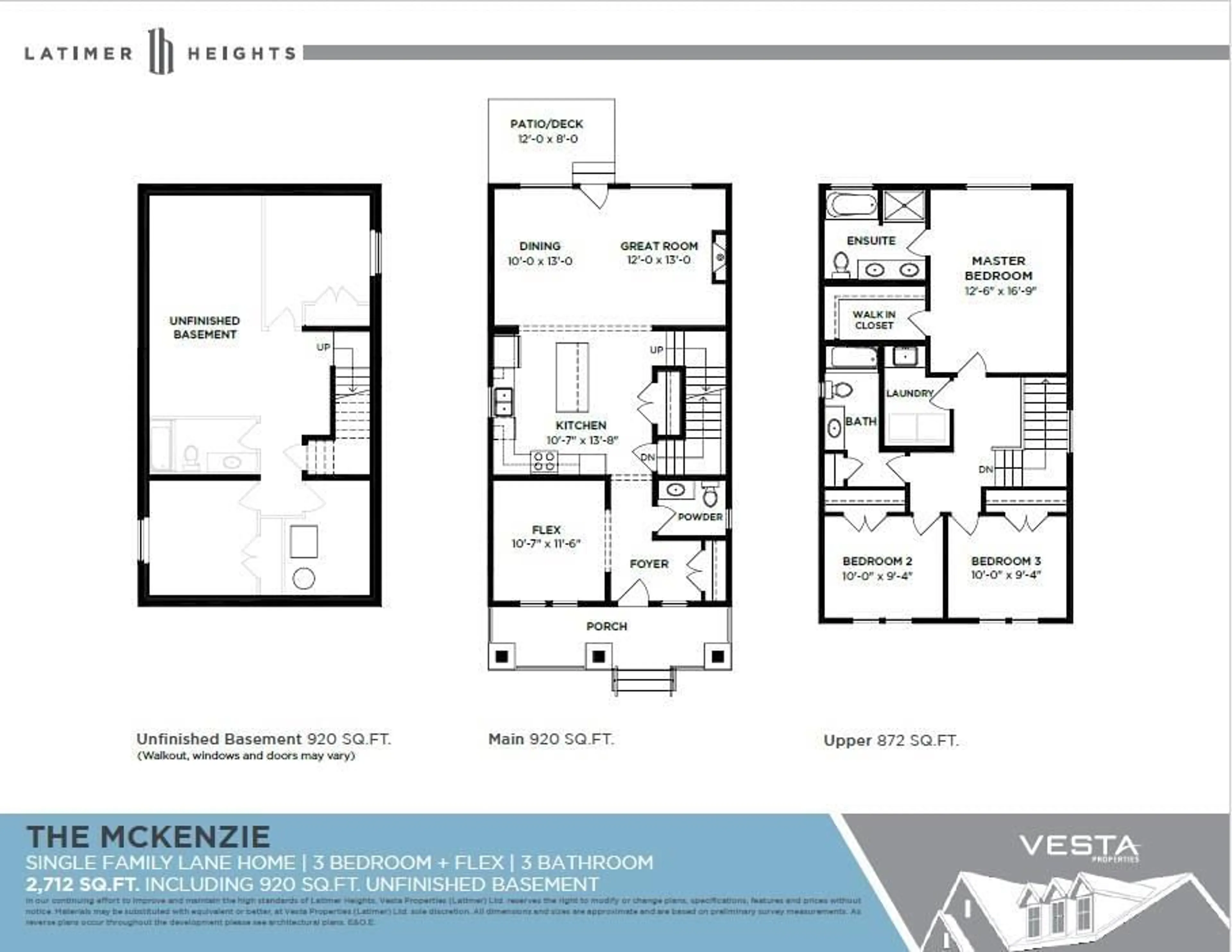 Floor plan for 20280 82A, Langley British Columbia V2Y0Z1