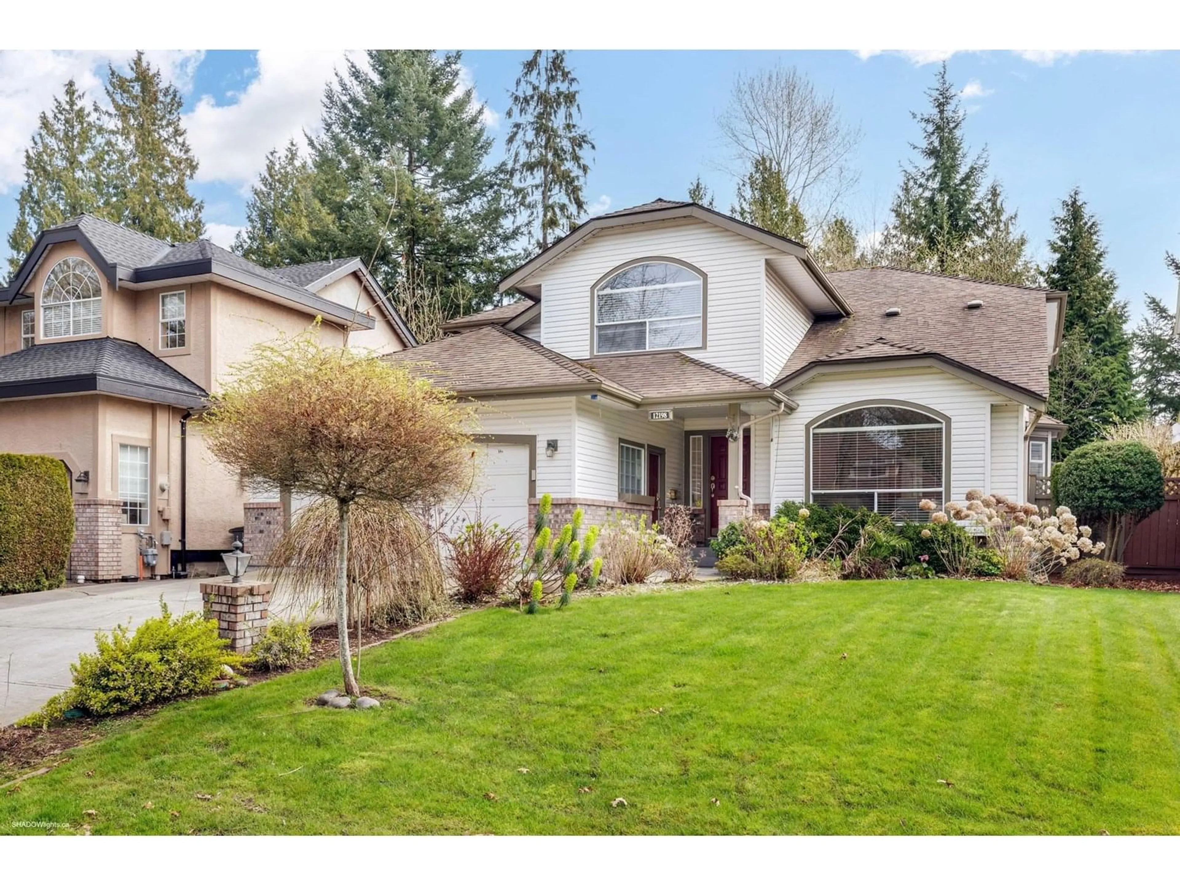 Home with vinyl exterior material, street for 12198 NORTHPARK, Surrey British Columbia V3X2B2