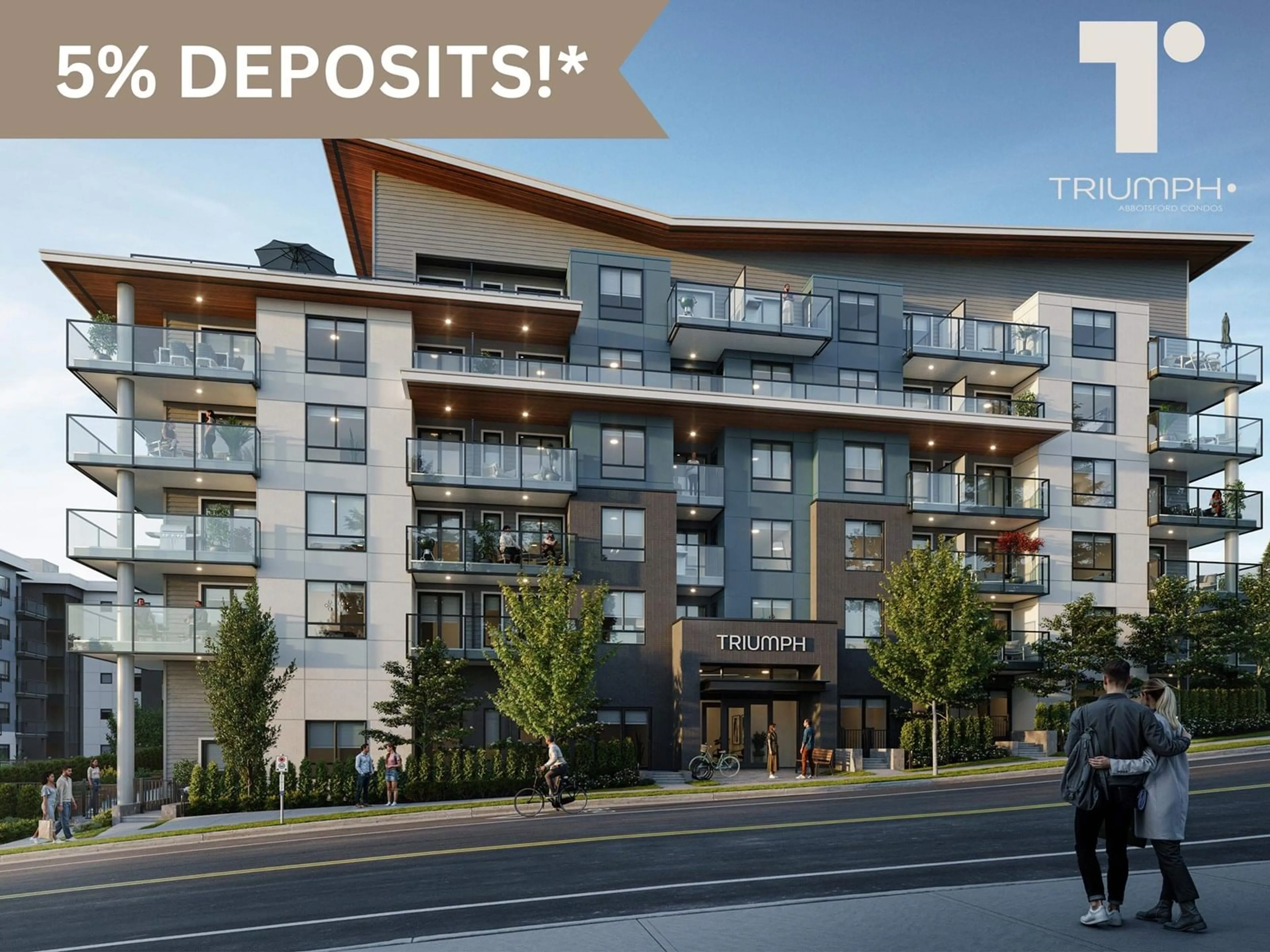 A pic from outside/outdoor area/front of a property/back of a property/a pic from drone, street for 209 - 33919 GEORGE FERGUSON, Abbotsford British Columbia V0V1V0