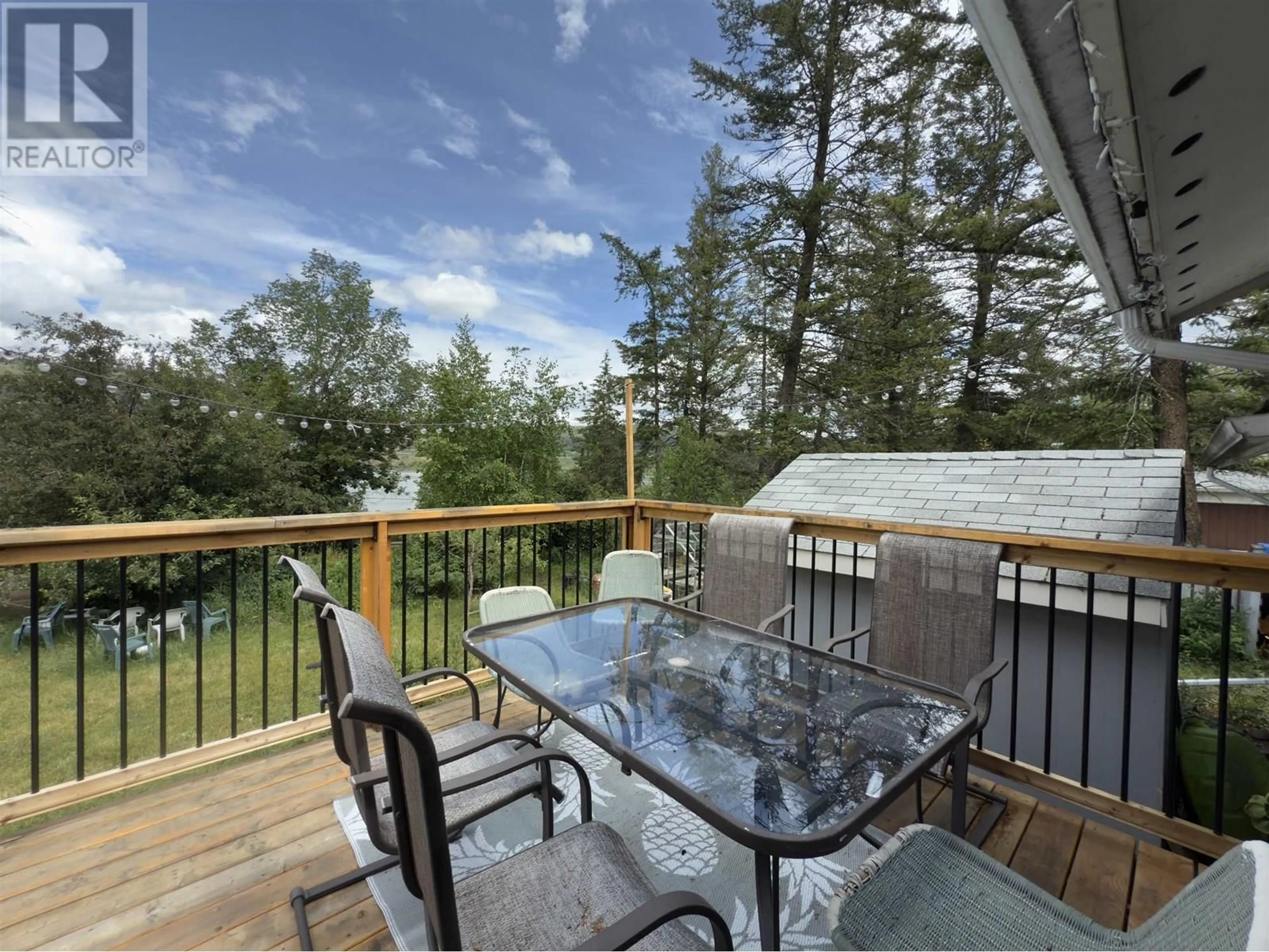 Patio, water/lake/river/ocean view for 2112 KINGLET ROAD, Williams Lake British Columbia V2G5G3