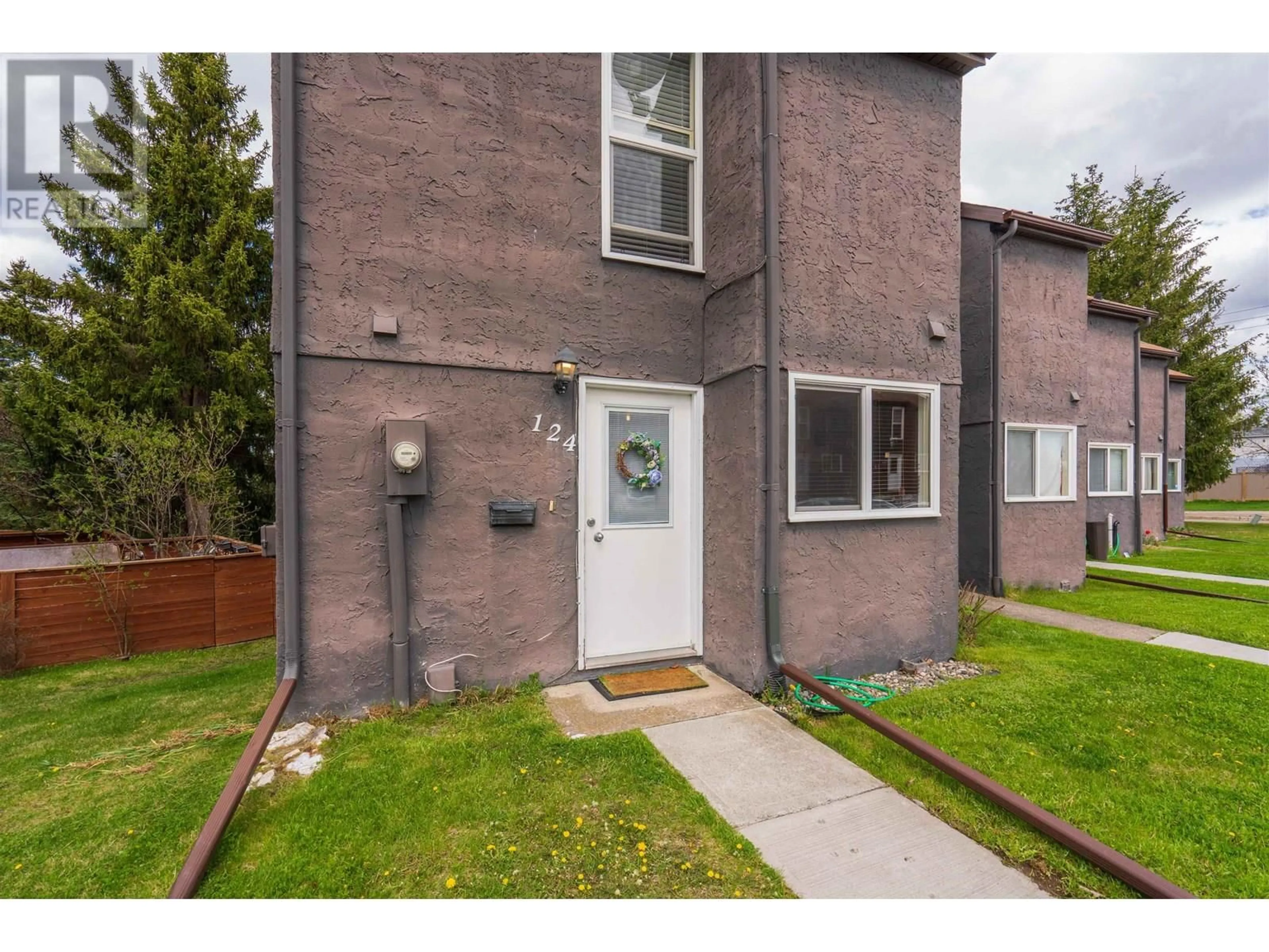 A pic from outside/outdoor area/front of a property/back of a property/a pic from drone, street for 124 - 101 TABOR BOULEVARD, Prince George British Columbia V2M6Y1