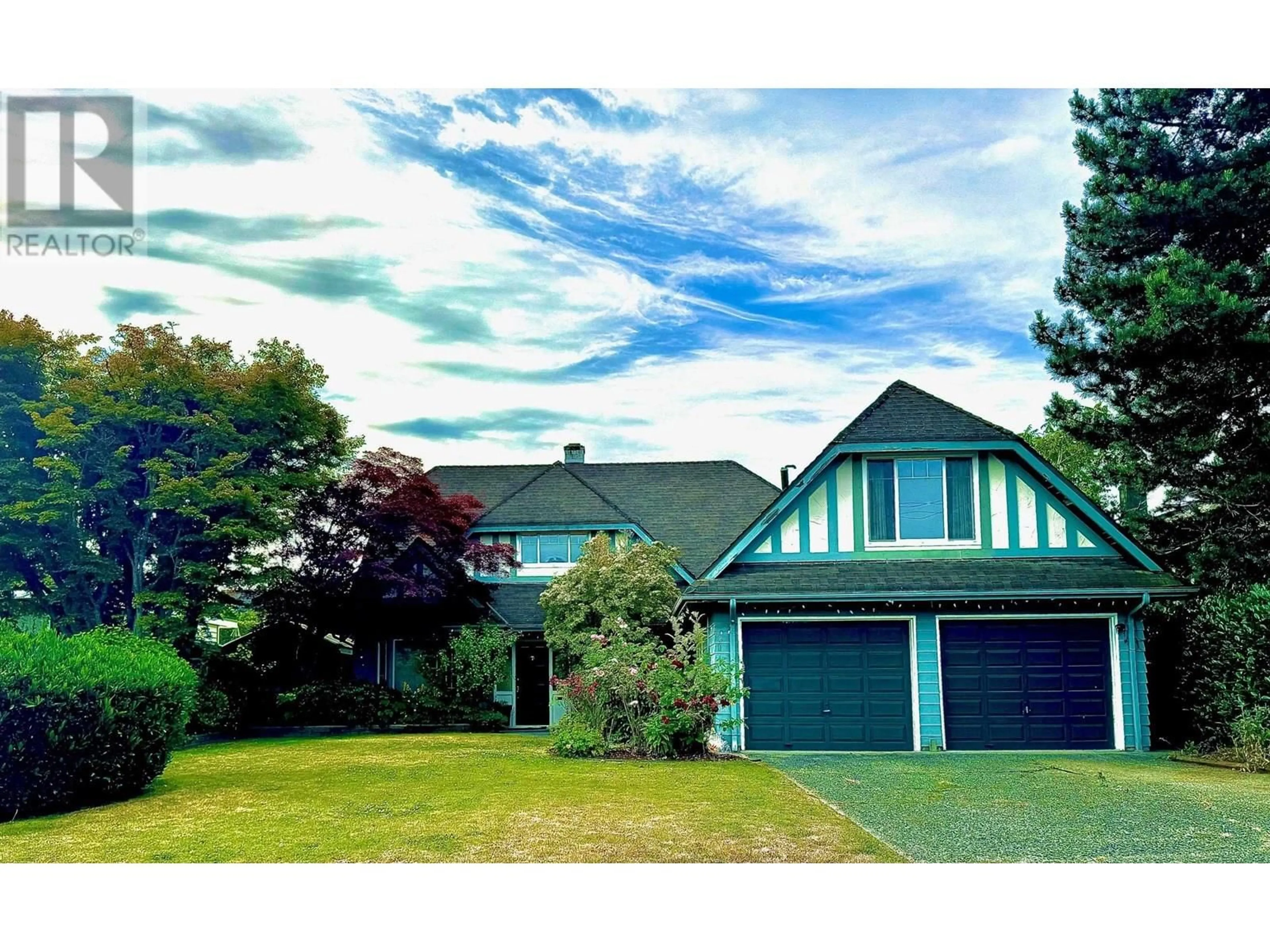 Home with vinyl exterior material, street for 5140 GALWAY DRIVE, Delta British Columbia V4M3R5