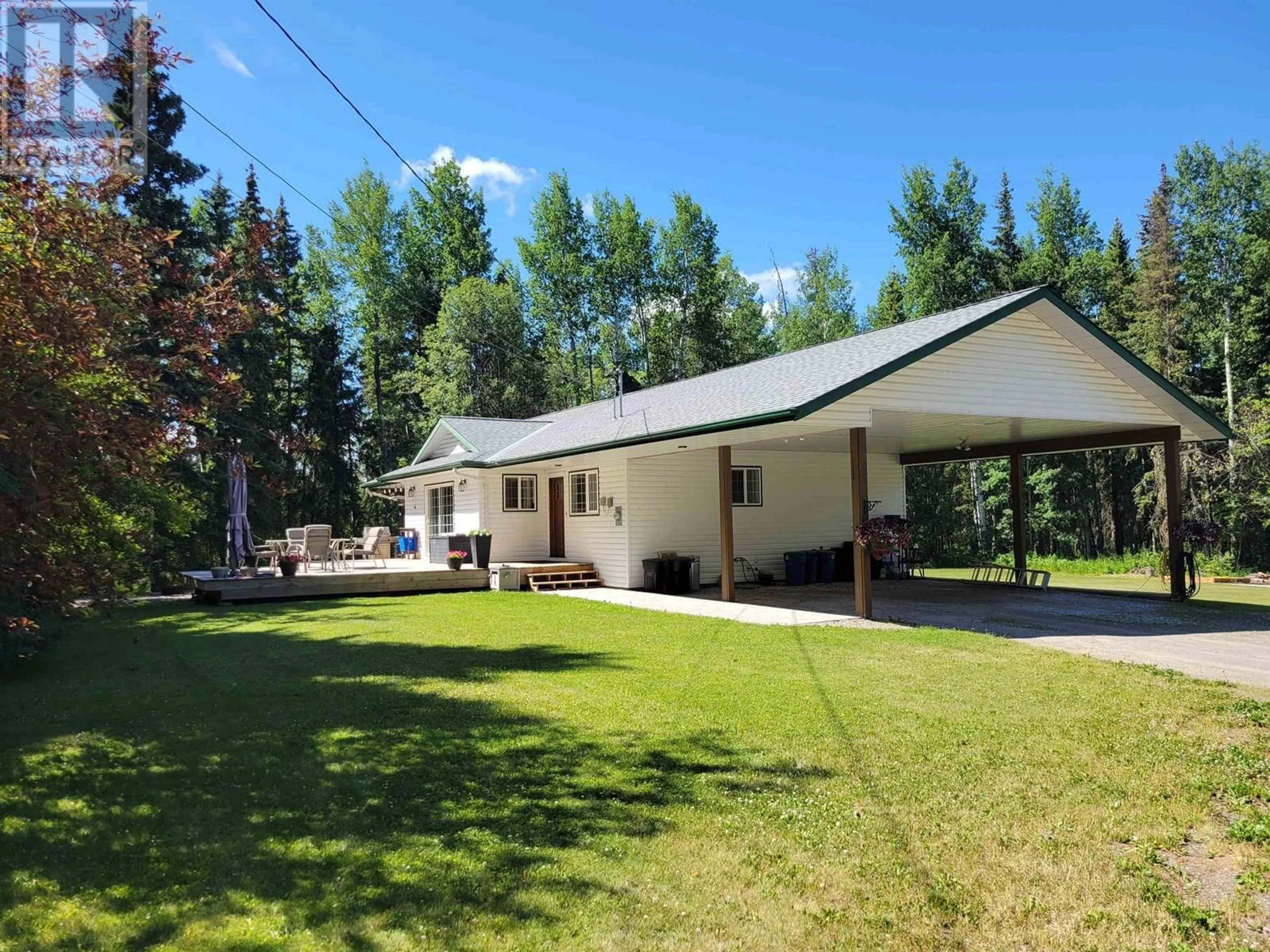 A pic from outside/outdoor area/front of a property/back of a property/a pic from drone, unknown for 981 MCDONALD ROAD, Vanderhoof British Columbia V0J3A1