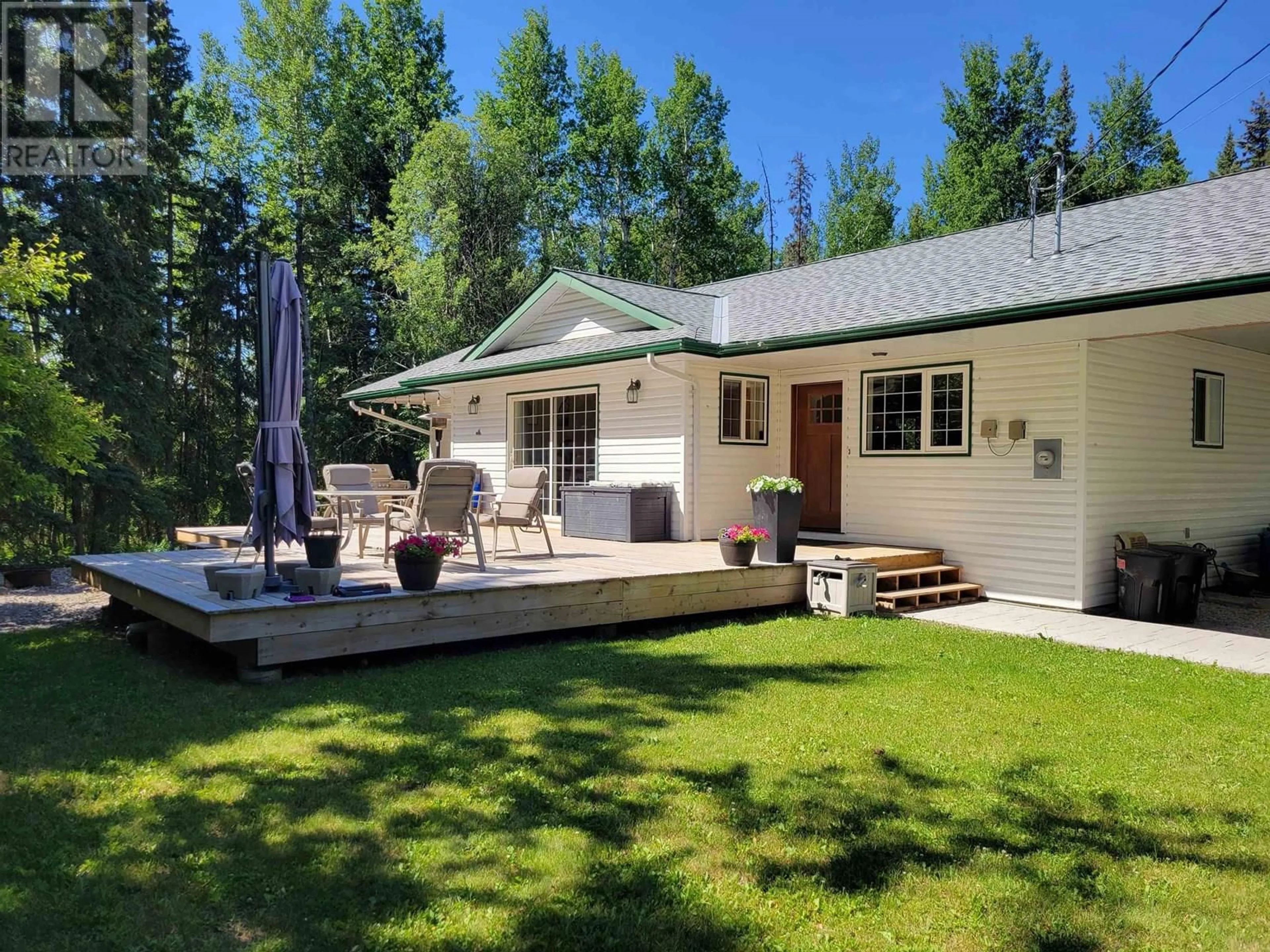 Patio, forest/trees view for 981 MCDONALD ROAD, Vanderhoof British Columbia V0J3A1
