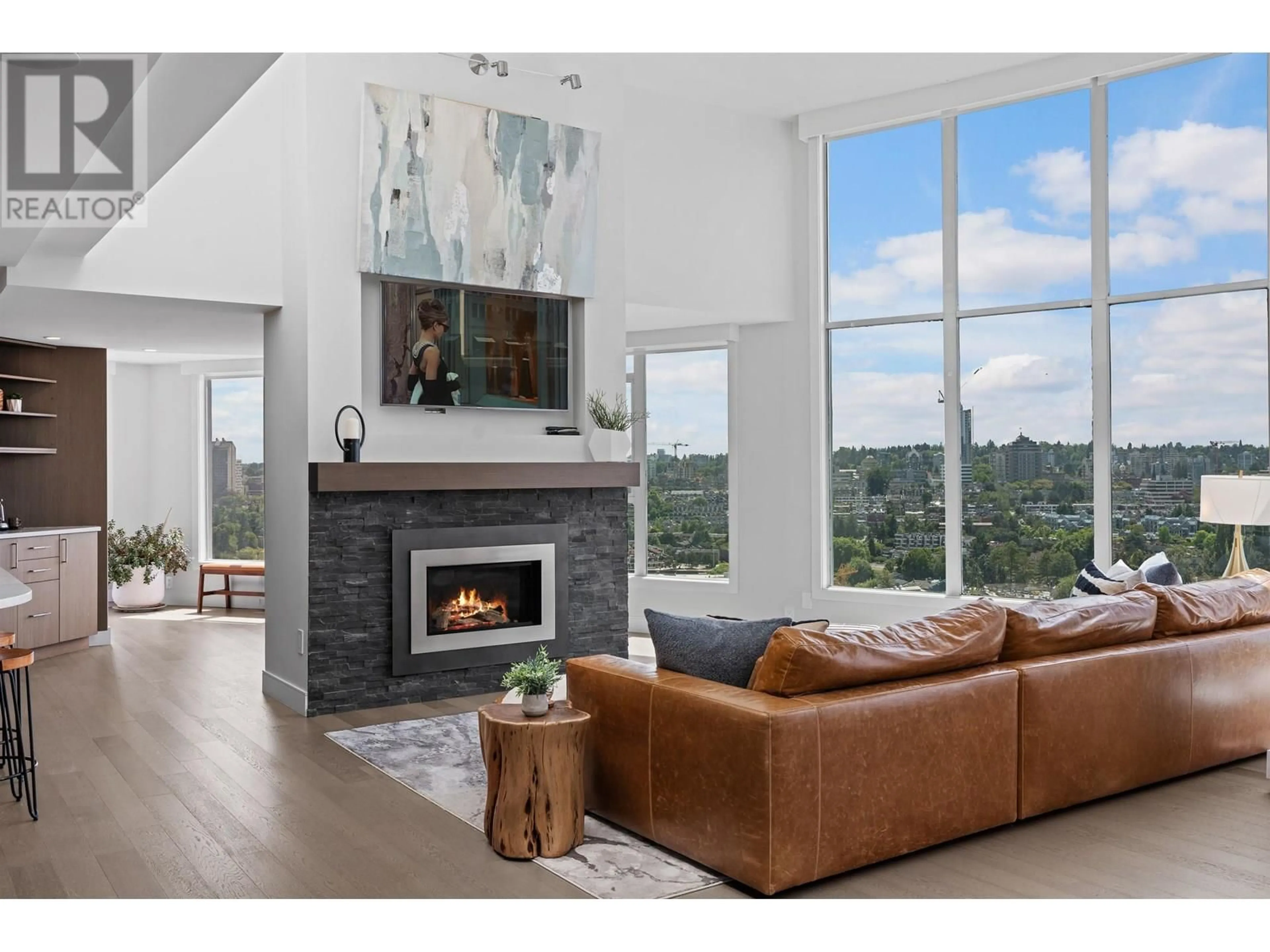 Living room with furniture, unknown for 2403 - 1500 HOWE STREET, Vancouver British Columbia V6Z2N1