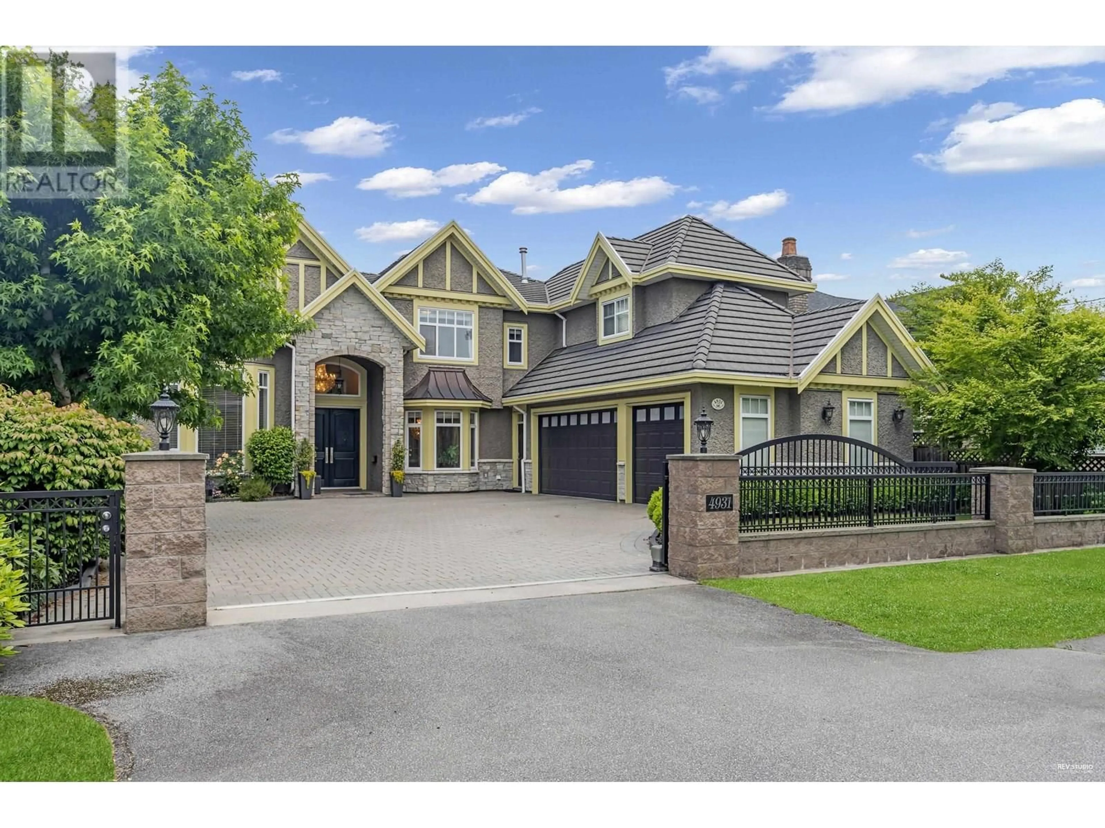 Home with brick exterior material, street for 4931 PENDLEBURY ROAD, Richmond British Columbia V7E1E9