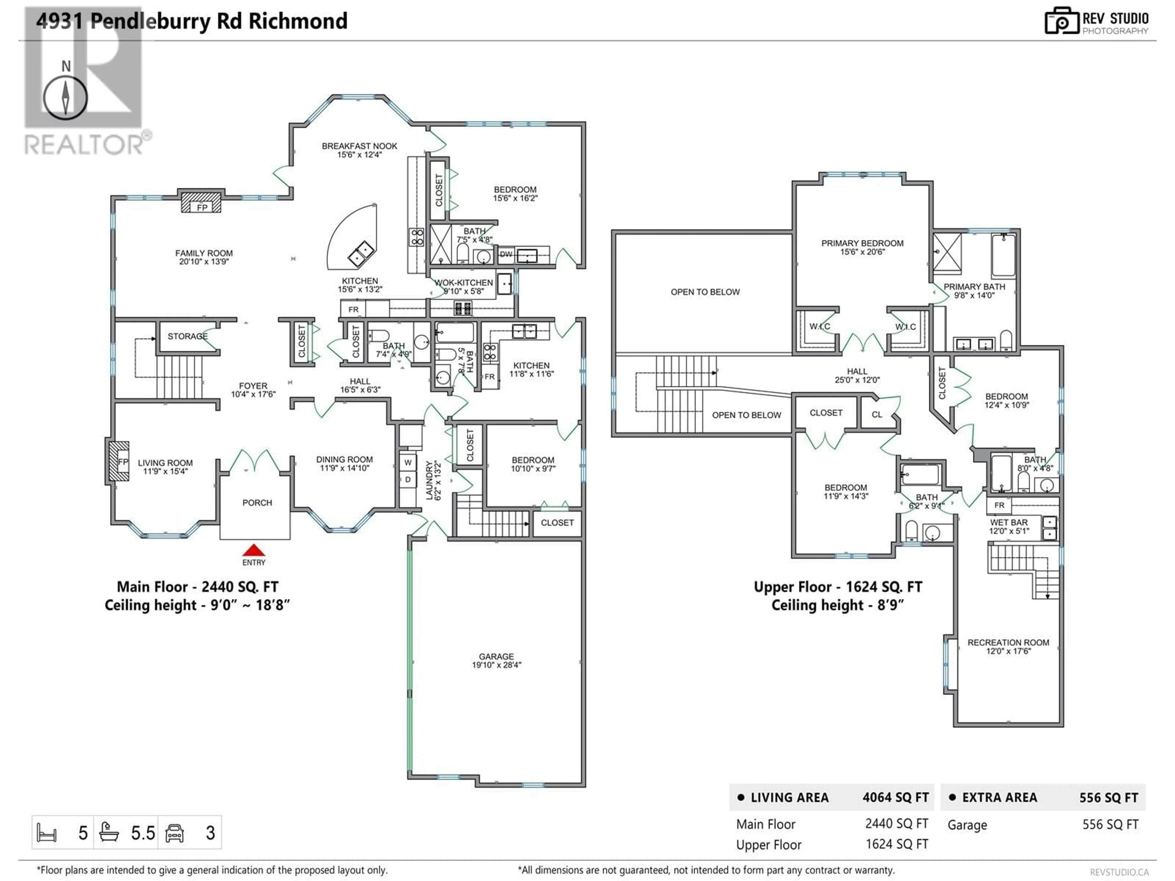 Floor plan for 4931 PENDLEBURY ROAD, Richmond British Columbia V7E1E9