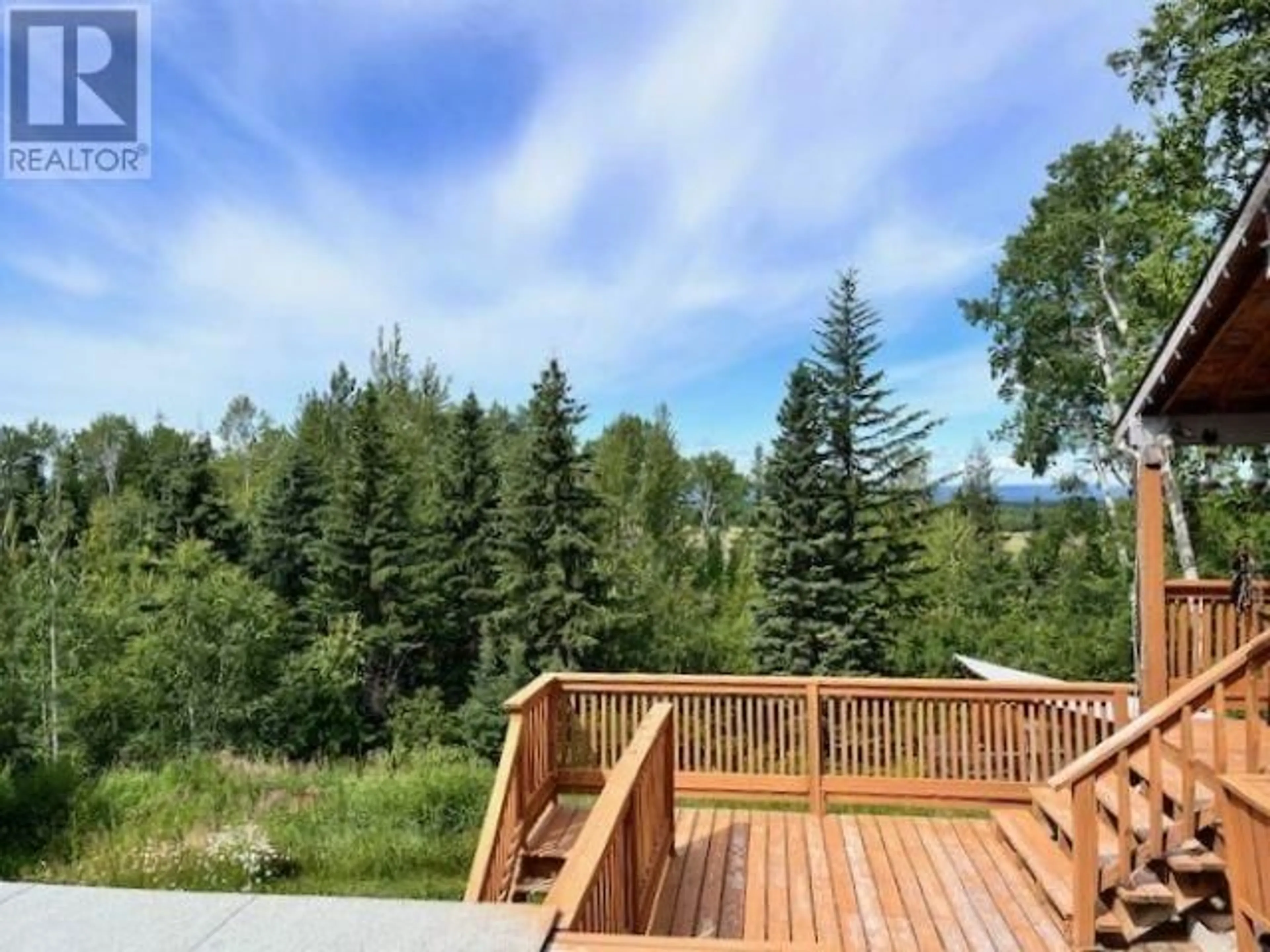 Patio, forest/trees view for 4761 POLLARD ROAD, Quesnel British Columbia V2J6X5
