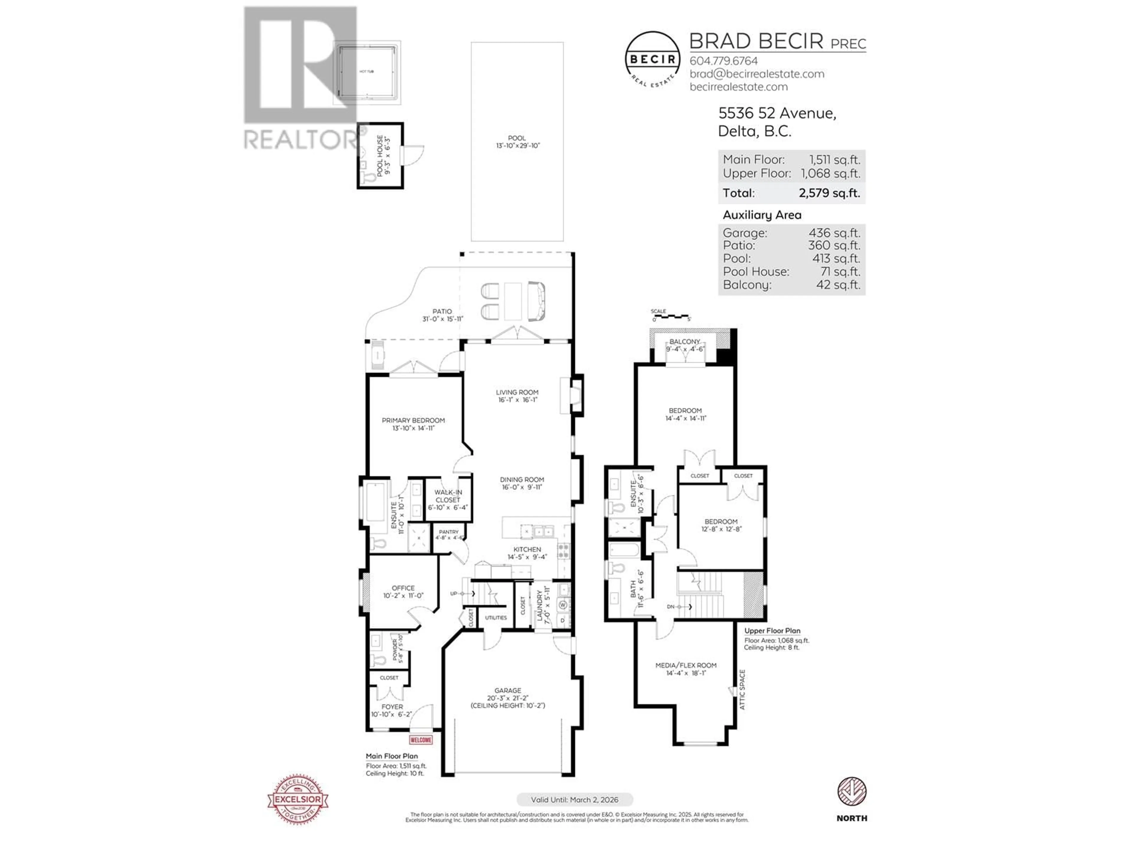 Floor plan for 5536 52 AVENUE, Delta British Columbia V4K2C5