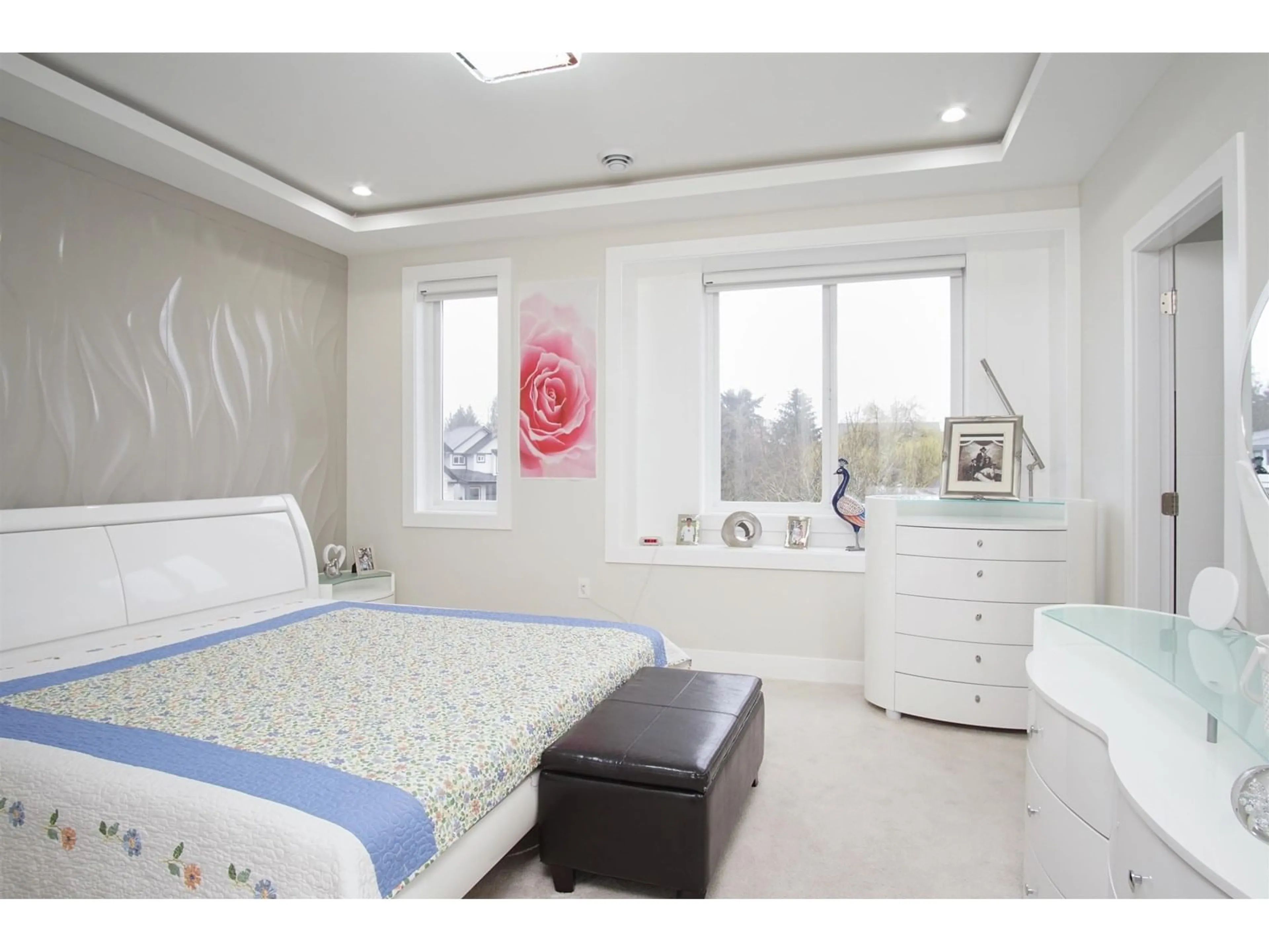 Bedroom with bed, unknown for 19247 71, Surrey British Columbia V4N6V1