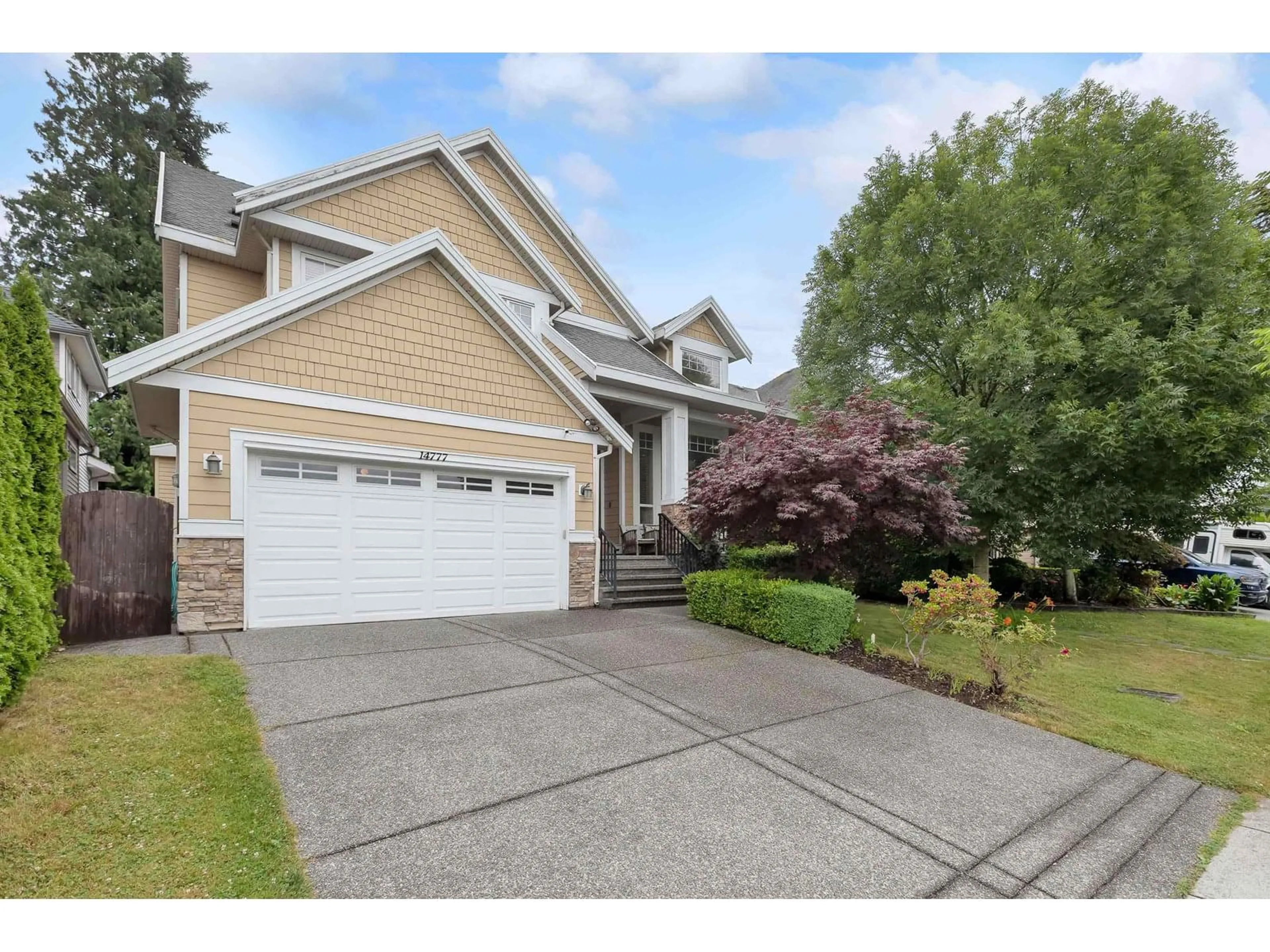 Home with vinyl exterior material, street for 14777 57, Surrey British Columbia V3S2W1