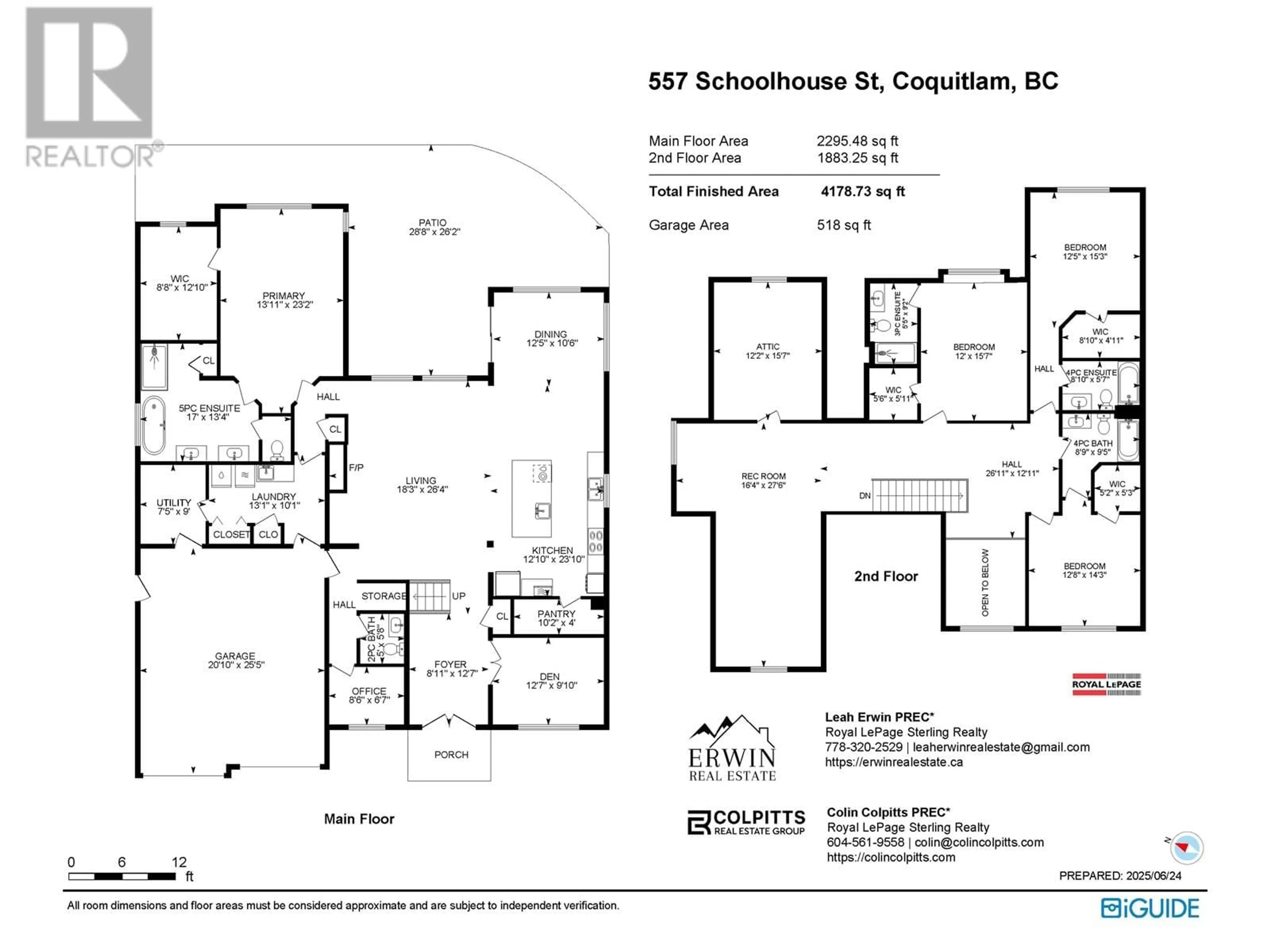 Floor plan for 557 SCHOOLHOUSE STREET, Coquitlam British Columbia V3J5P2