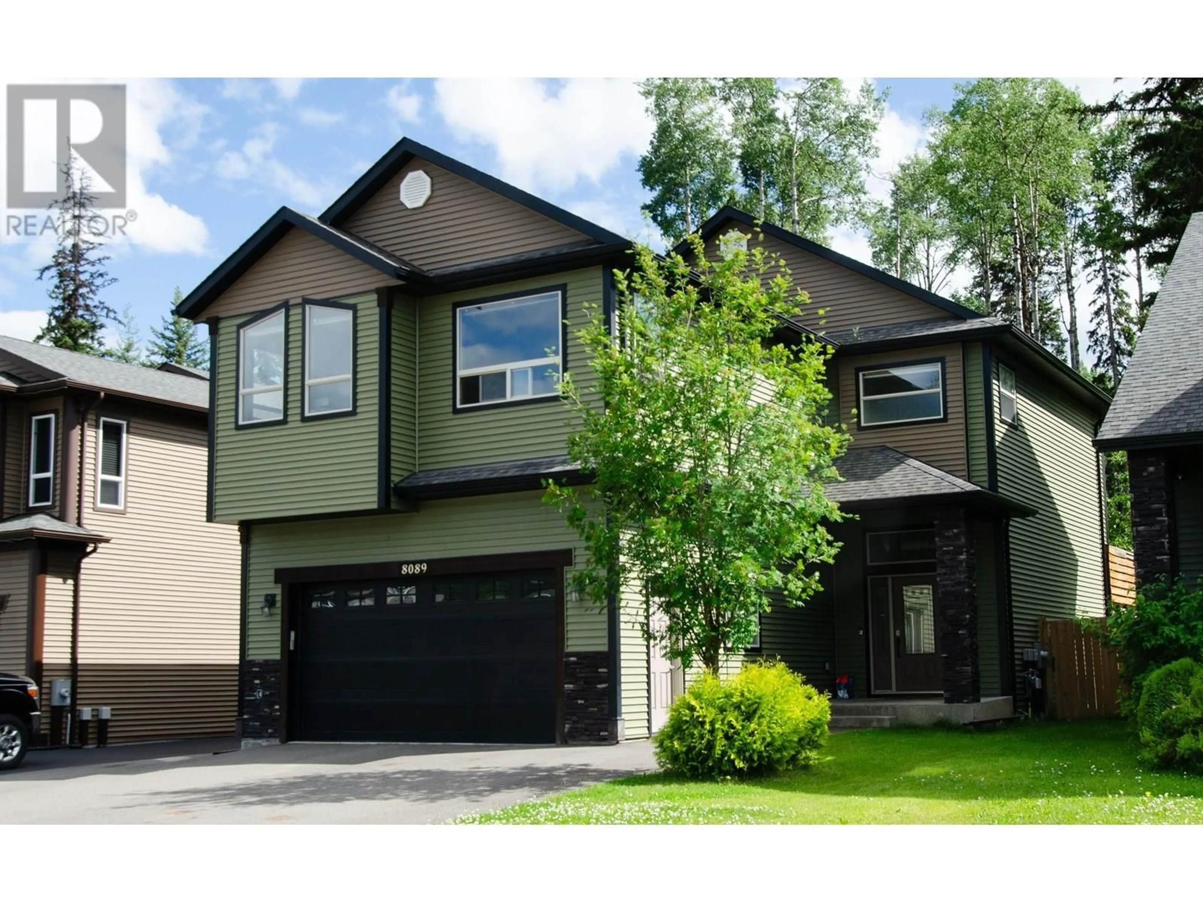 Home with vinyl exterior material, street for 8089 STILLWATER CRESCENT, Prince George British Columbia V2N0C2