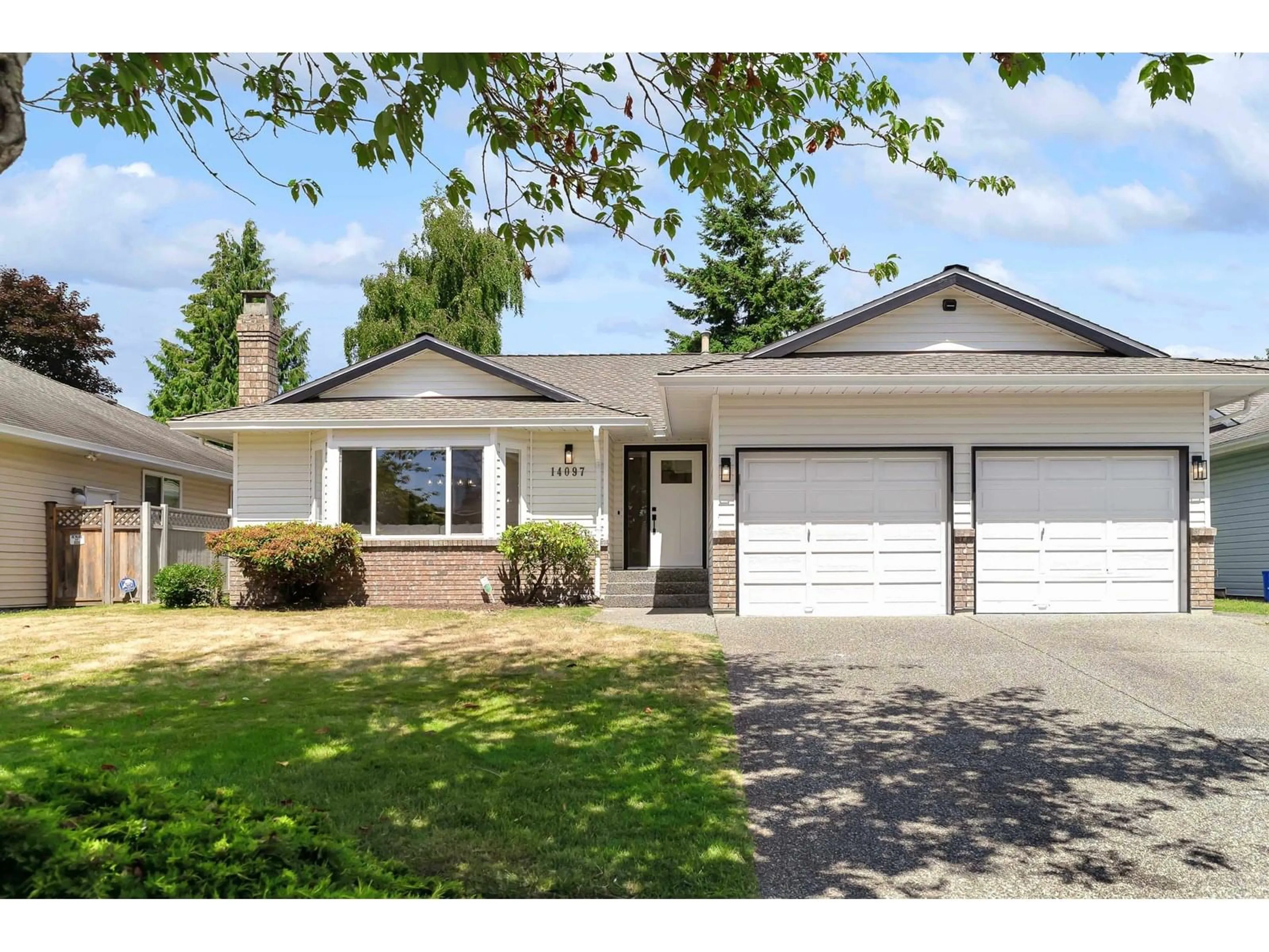 Home with vinyl exterior material, street for 14097 16A, Surrey British Columbia V4A8K2
