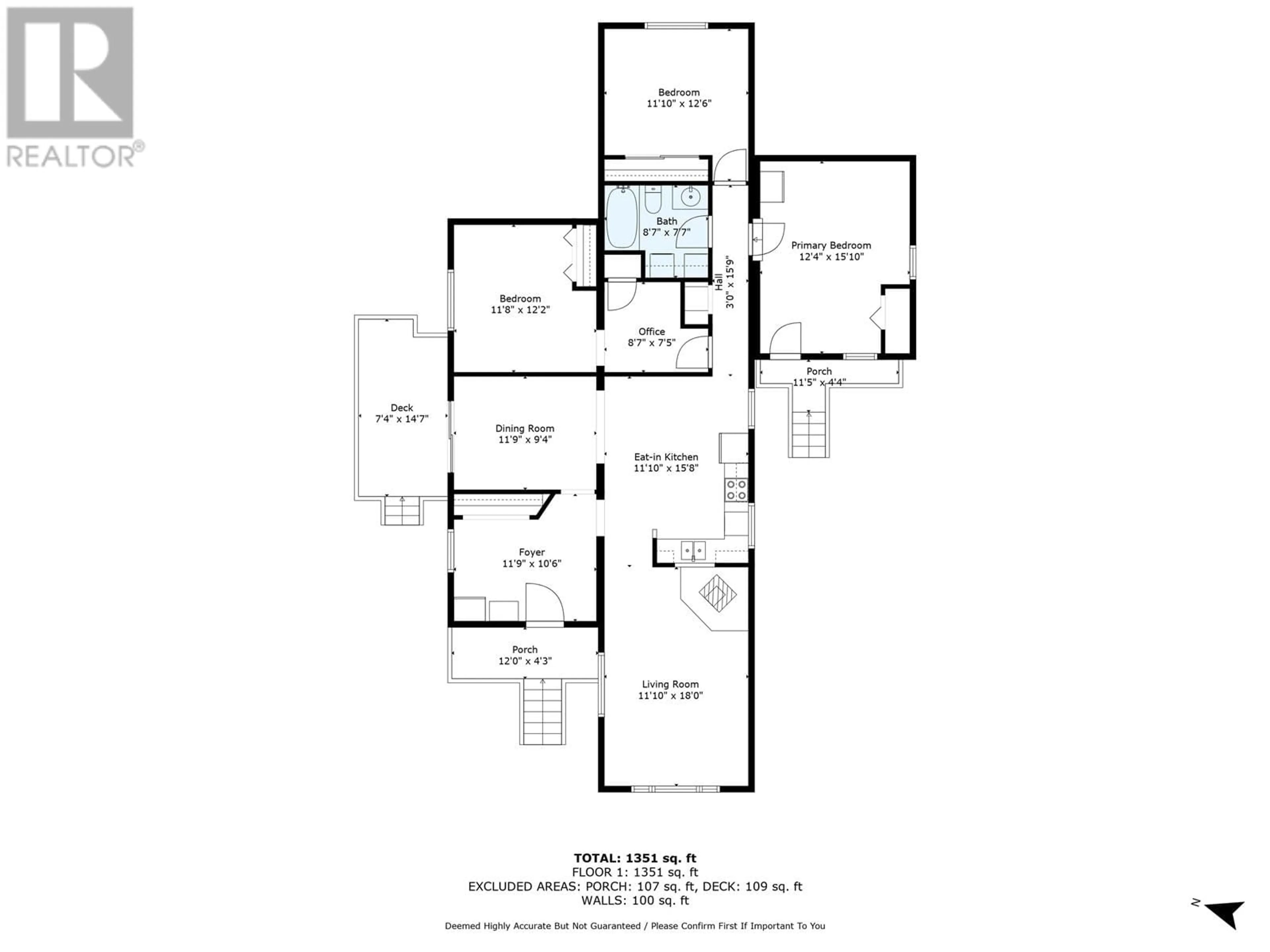 Floor plan for 13330 EDOIDGE ROAD, Prince George British Columbia V2K5W8