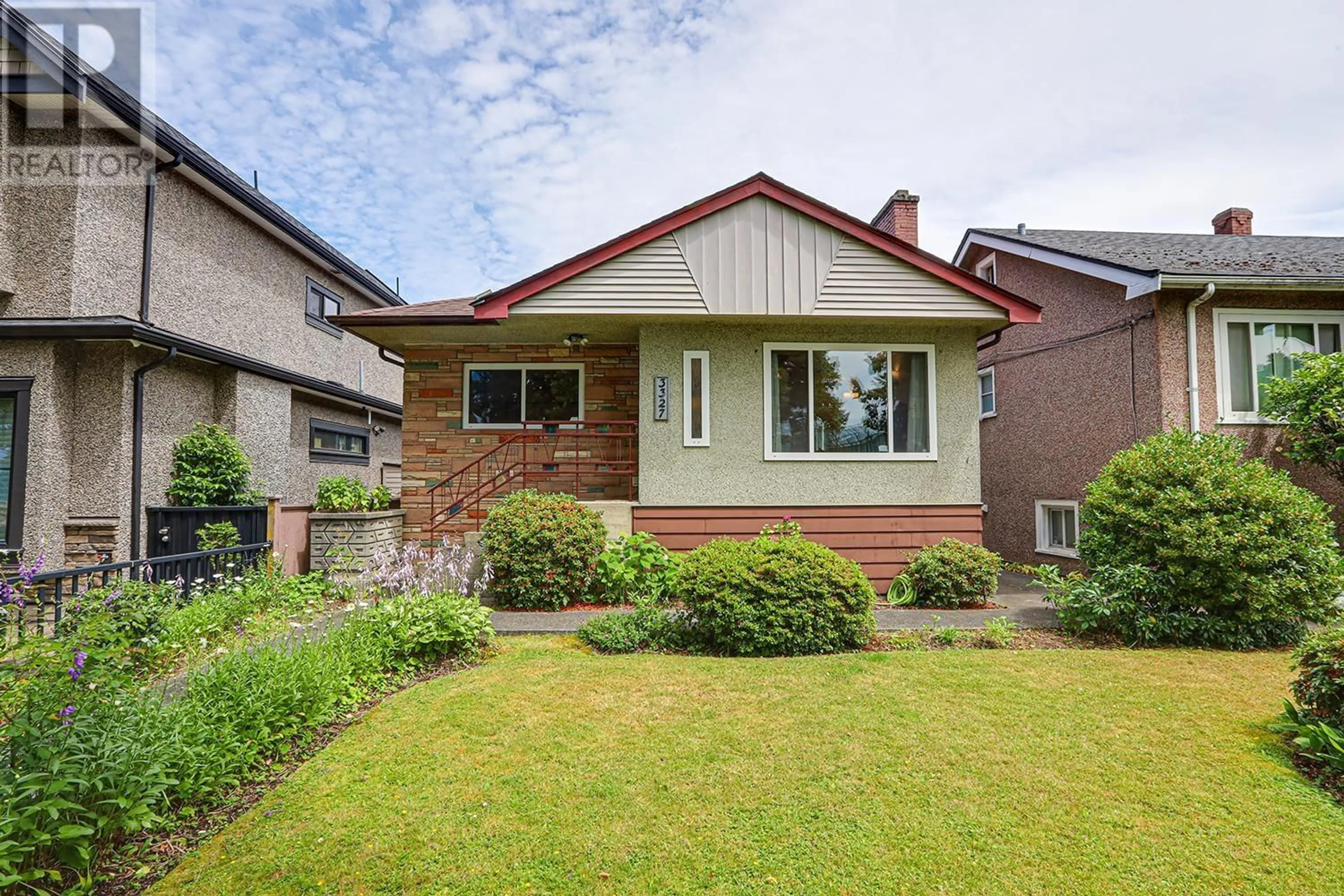 Home with brick exterior material, street for 3327 PRICE STREET, Vancouver British Columbia V5R5P8