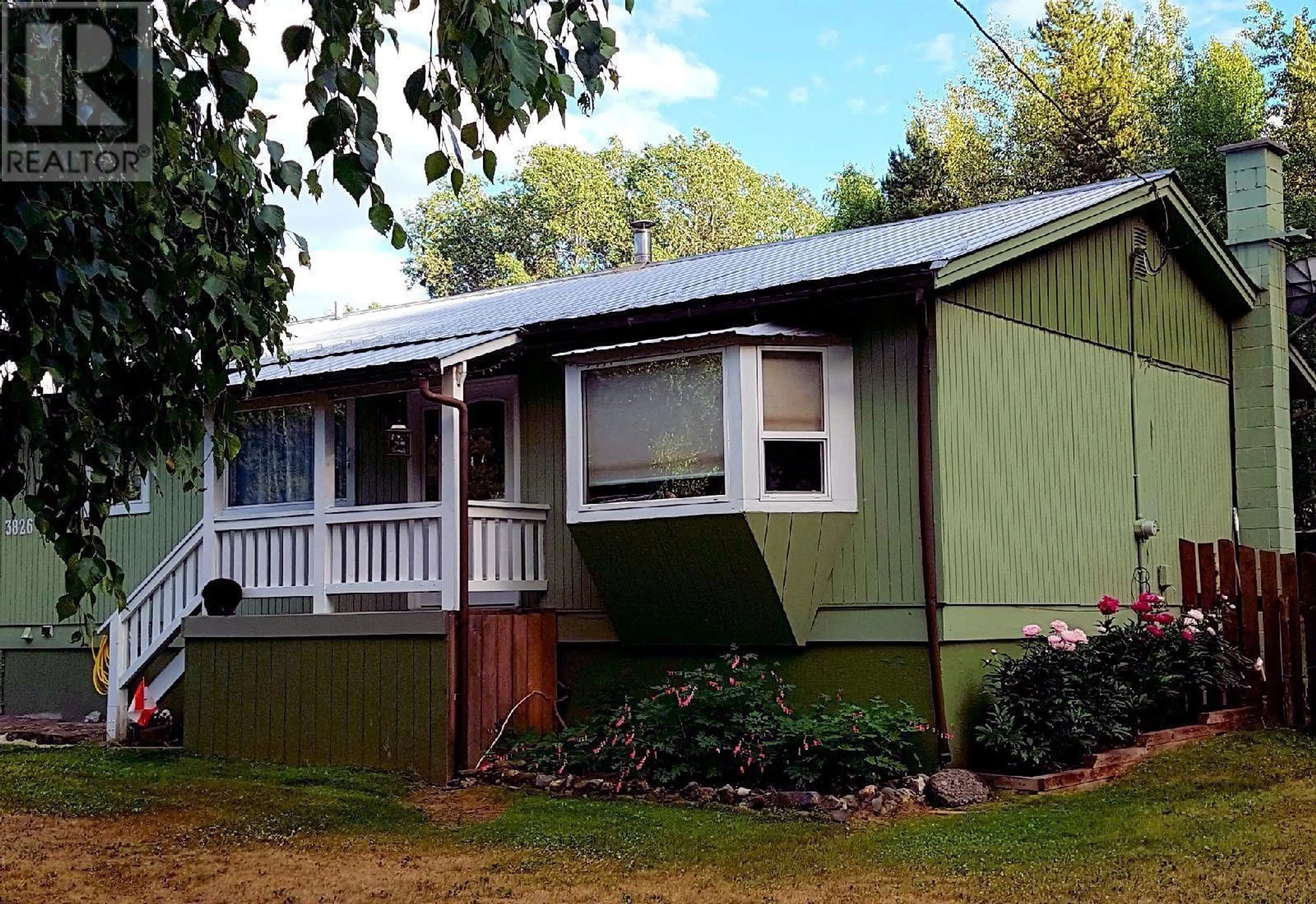 Home with vinyl exterior material, street for 3826 MOUNTAINVIEW DRIVE, Kitwanga British Columbia V0J2A0