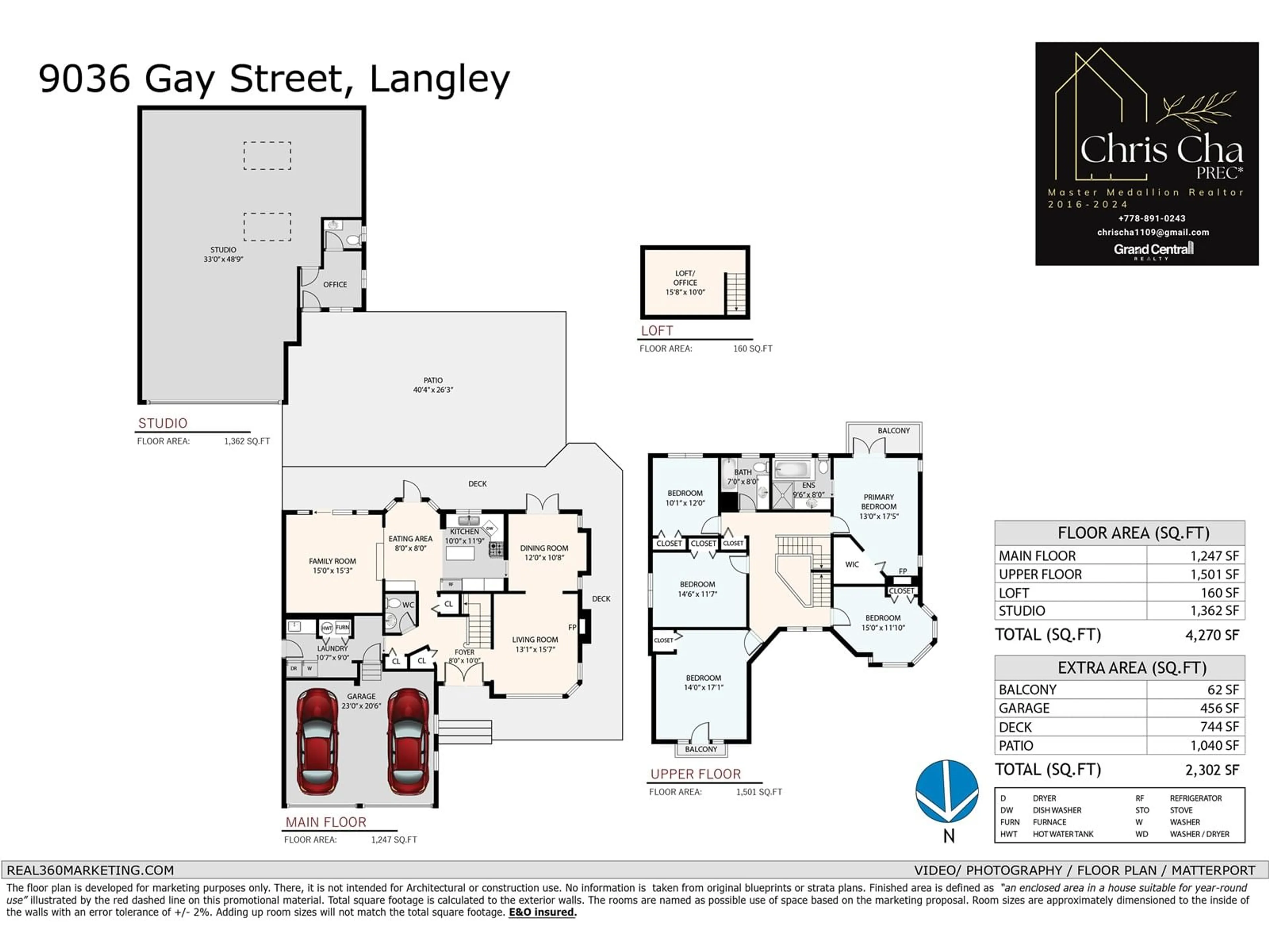 Floor plan for 9036 GAY, Langley British Columbia V1M2S4