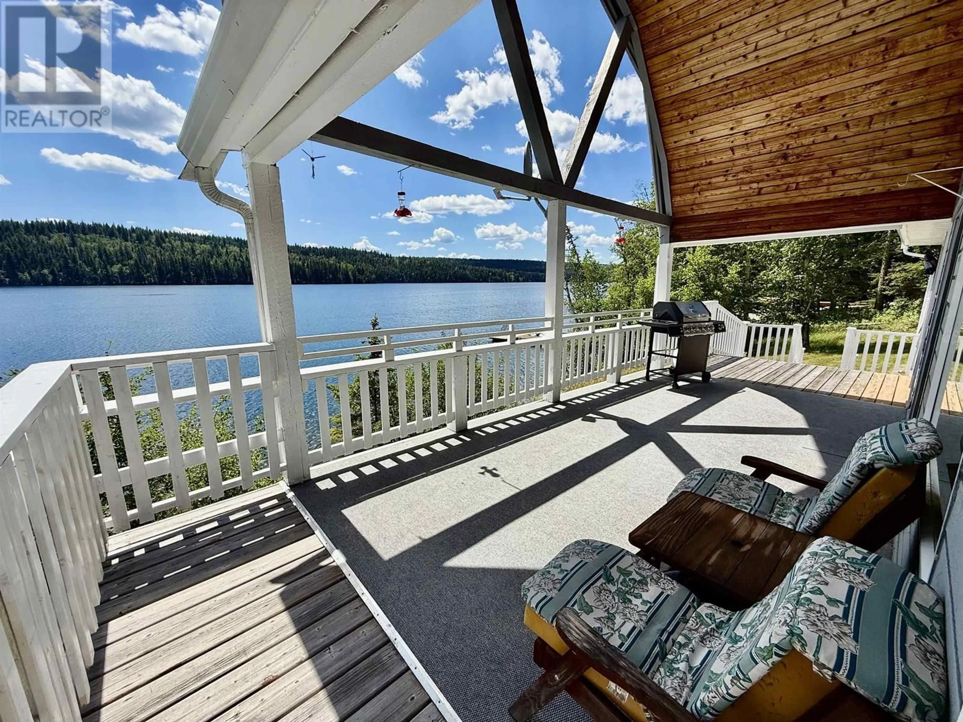 Patio, water/lake/river/ocean view for 5772 TIMOTHY LAKE ROAD, Lac La Hache British Columbia V0K1T0