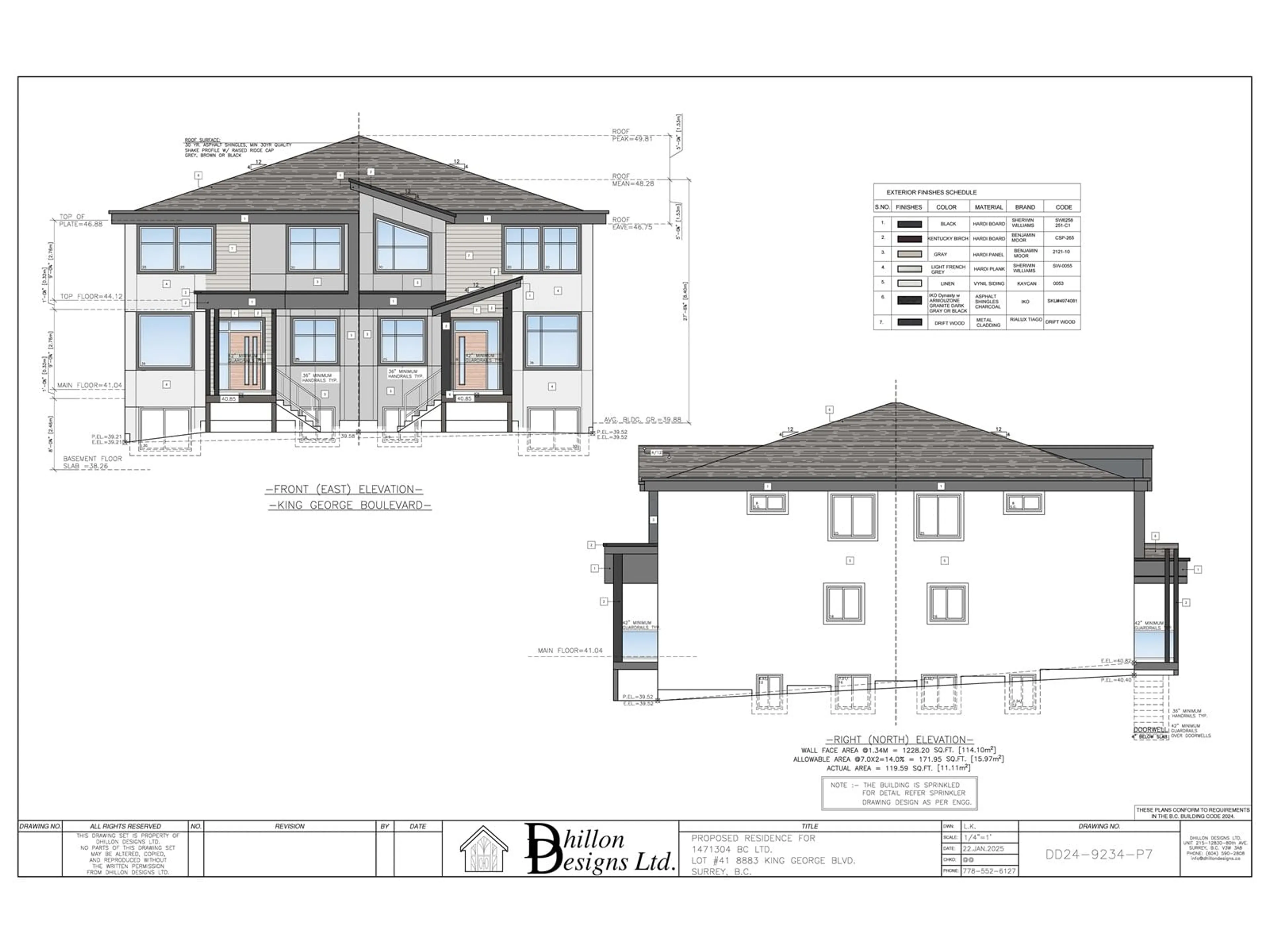 Floor plan for 101 - 8883 KING GEORGE, Surrey British Columbia V3V6K9