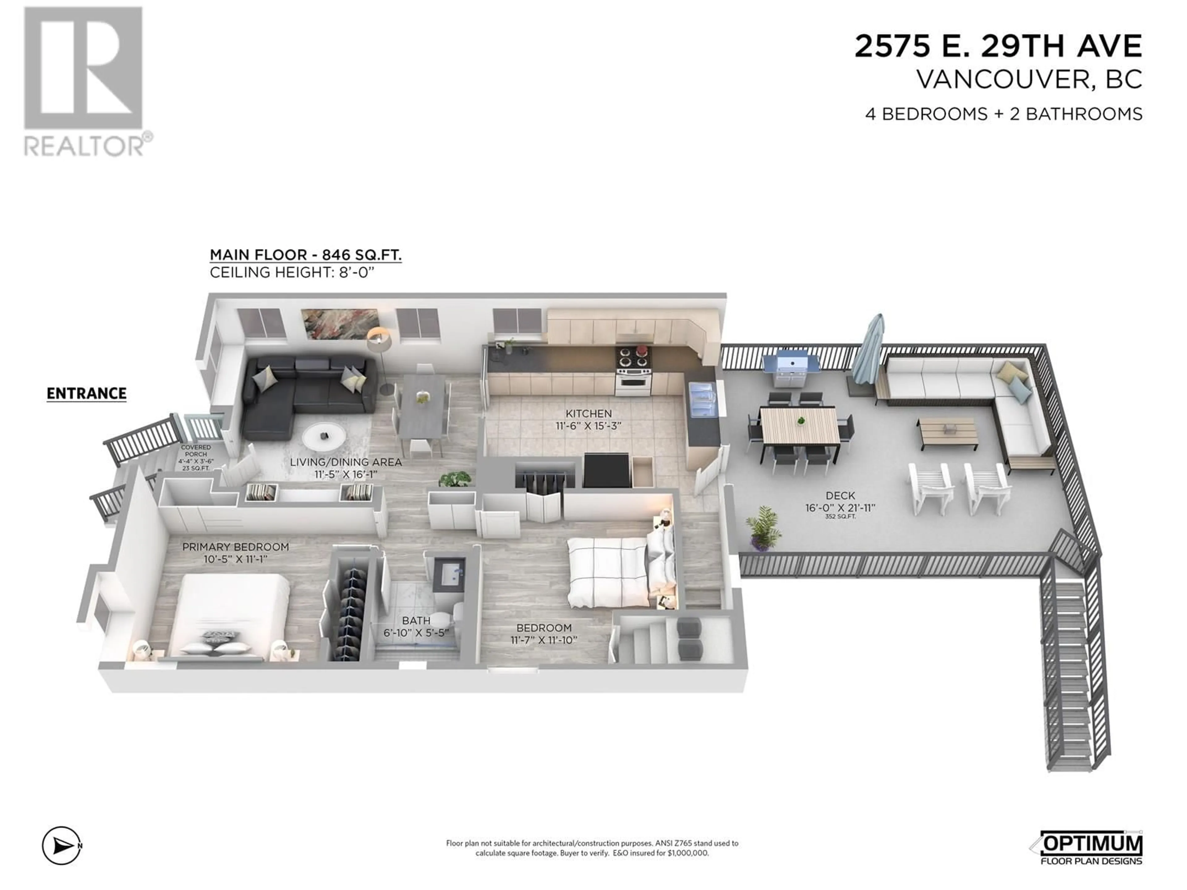 Floor plan for 2575 29TH AVENUE, Vancouver British Columbia V5R1V2