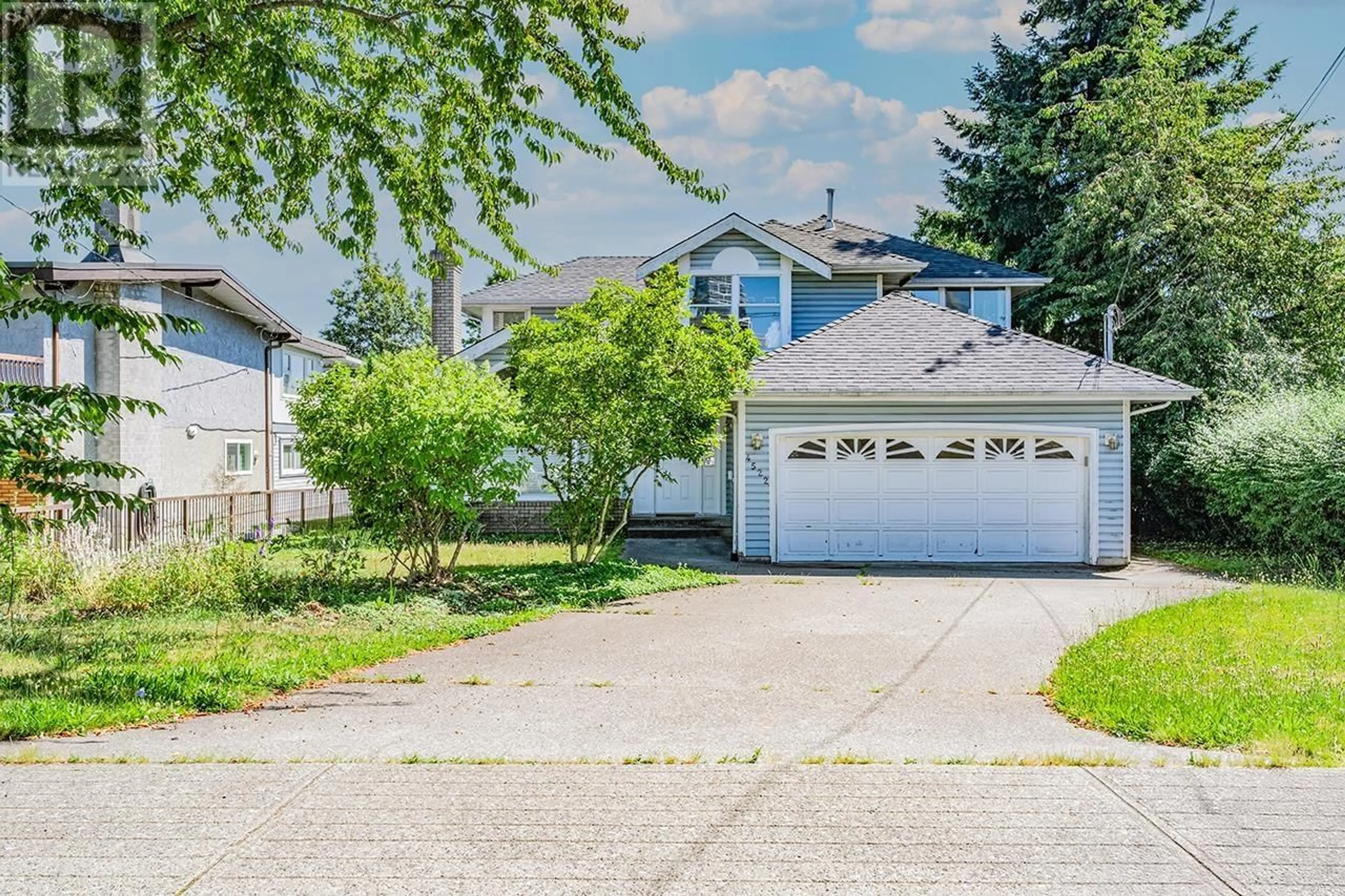 Home with vinyl exterior material, street for 4522 WATLING STREET, Burnaby British Columbia V5J1V5