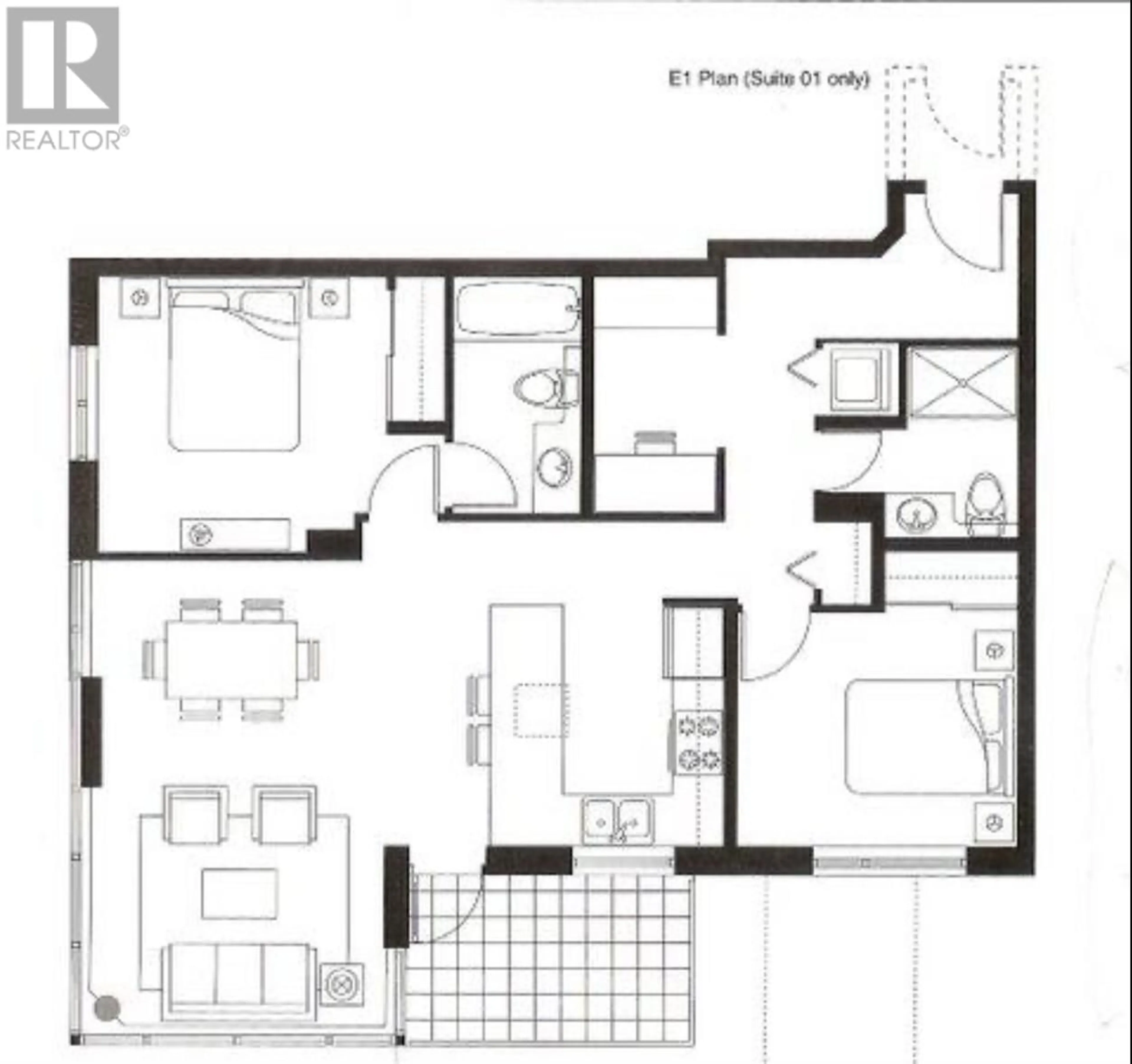 Floor plan for 809 - 9171 FERNDALE ROAD, Richmond British Columbia V6Y0A5