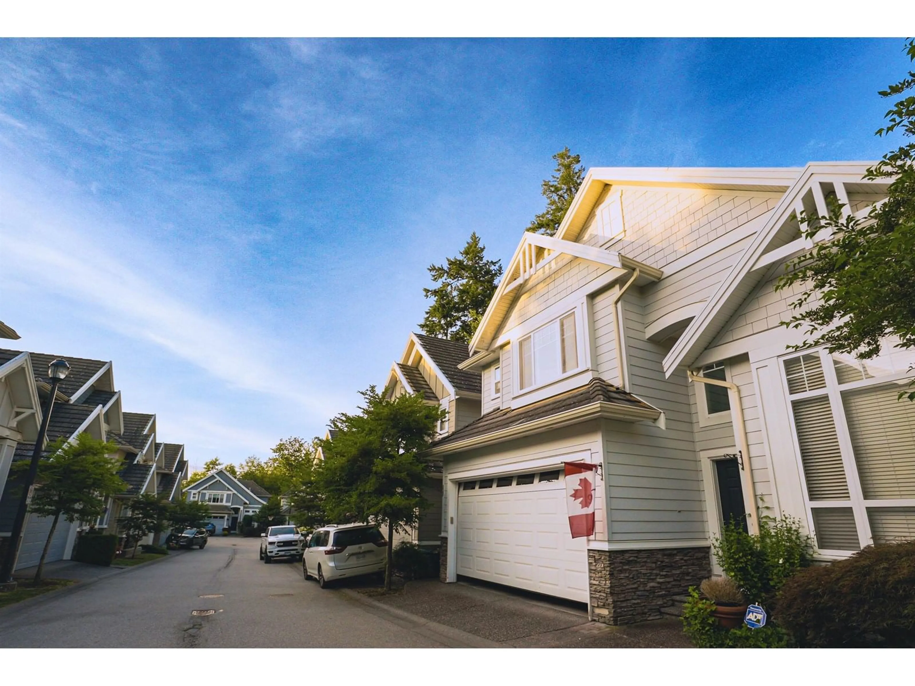 Home with vinyl exterior material, street for 9 - 3502 150A, Surrey British Columbia V3Z4R2