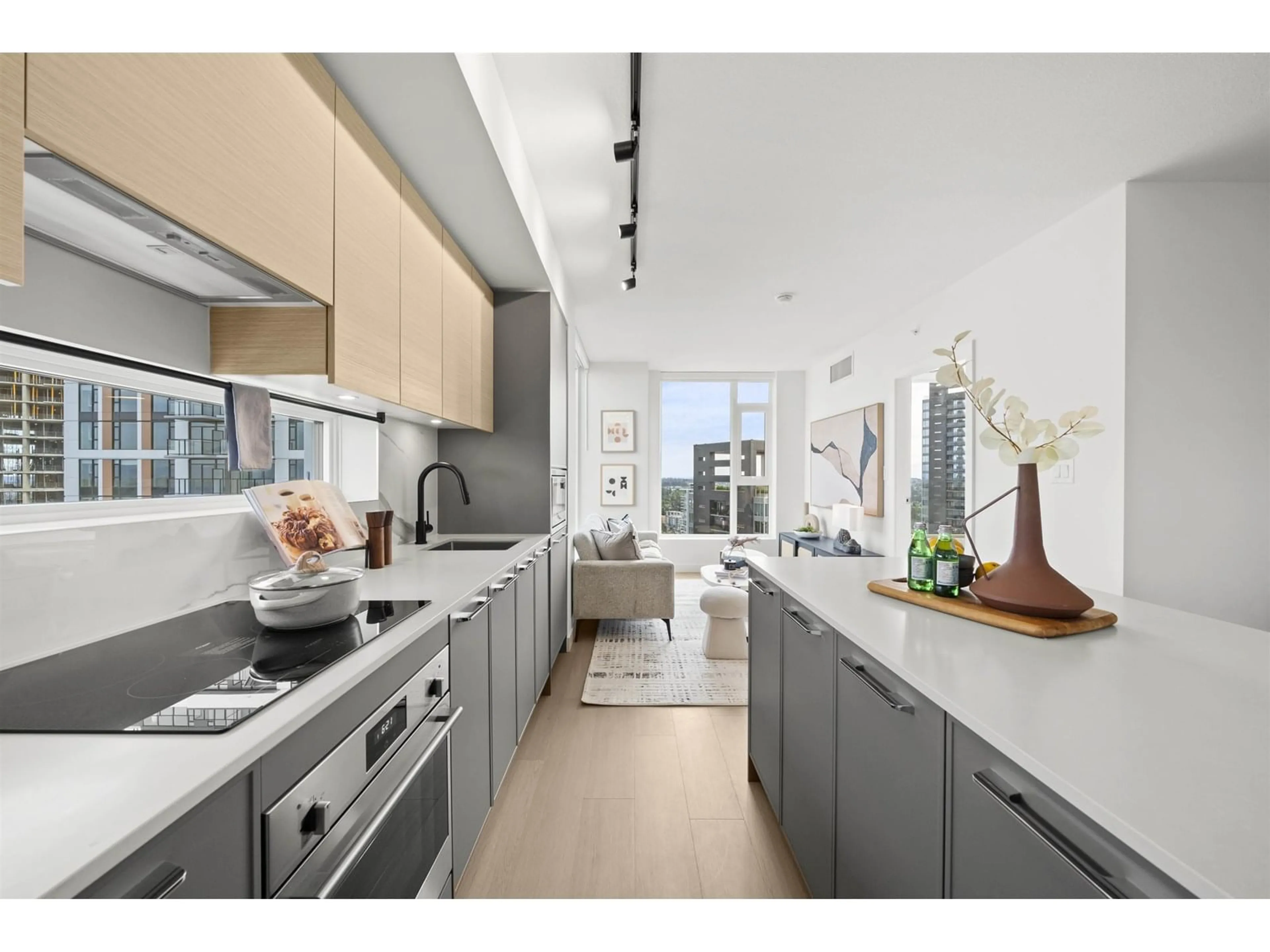 Open concept kitchen, unknown for 3010 - 13725 GEORGE JUNCTION, Surrey British Columbia V3T0V7