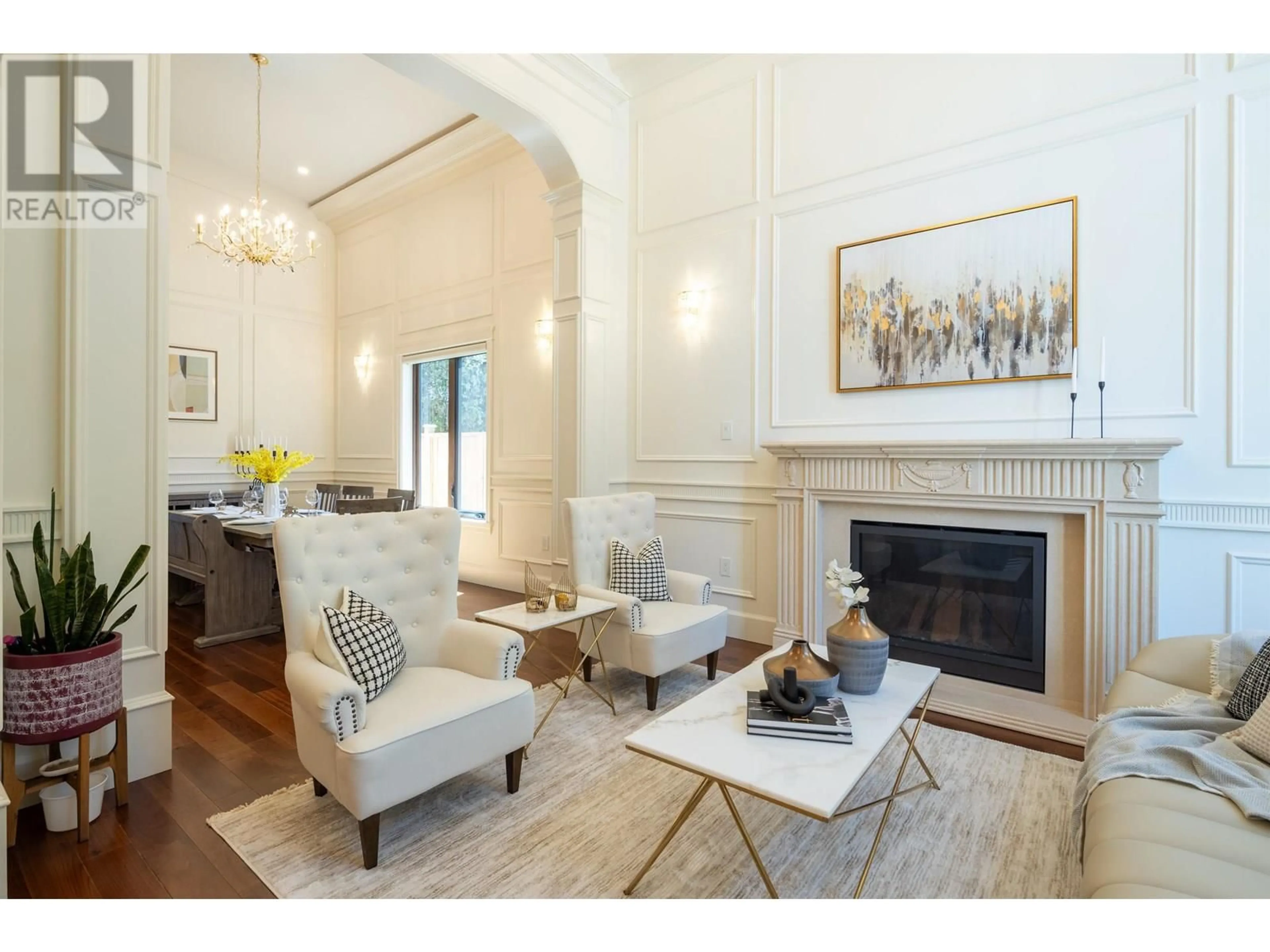 Living room with furniture, unknown for 6240 CAMSELL CRESCENT, Richmond British Columbia V7C2M3