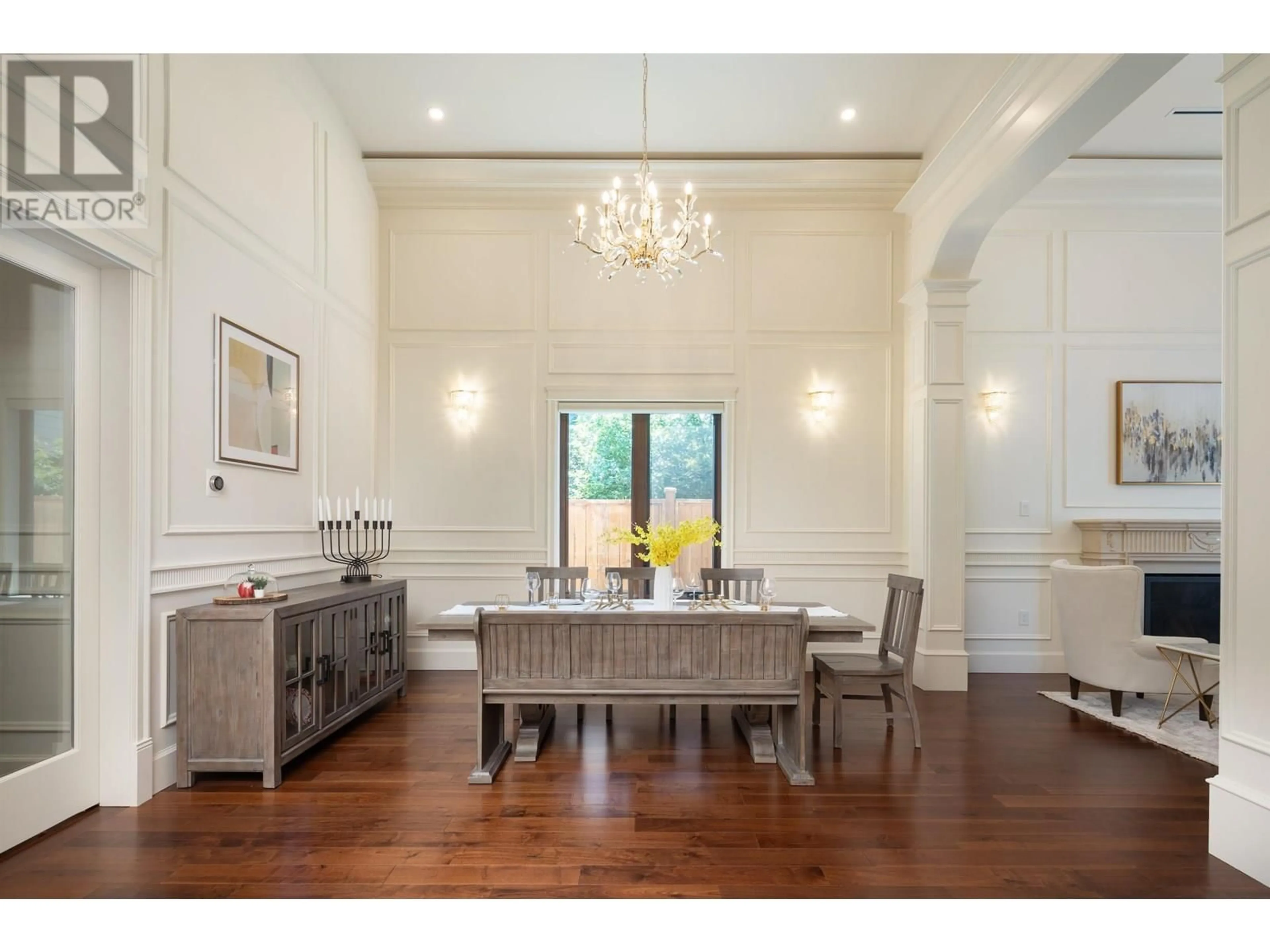 Dining room, wood/laminate floor for 6240 CAMSELL CRESCENT, Richmond British Columbia V7C2M3