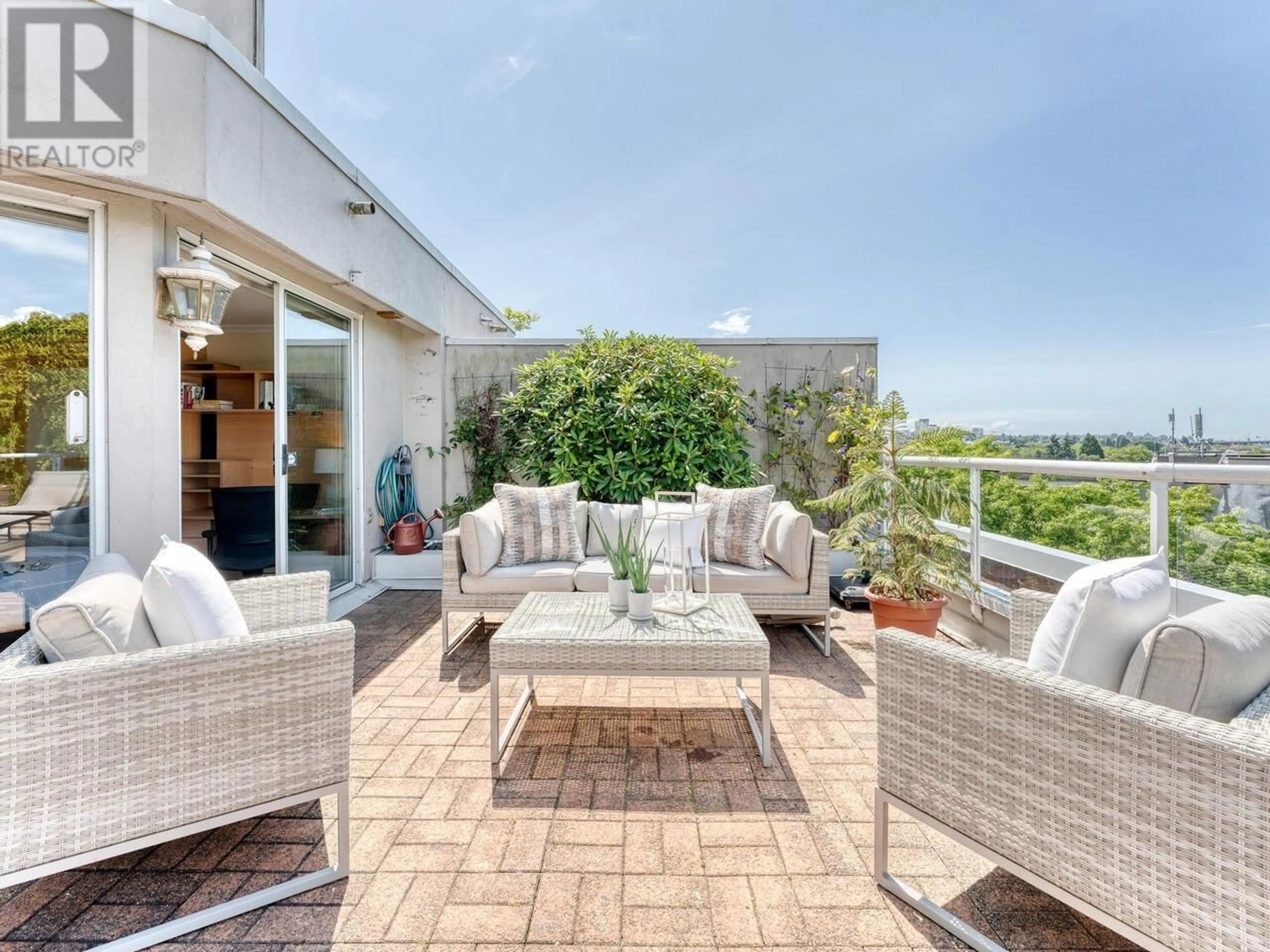 Patio, water/lake/river/ocean view for 808 - 518 MOBERLY ROAD, Vancouver British Columbia V5Z4G3