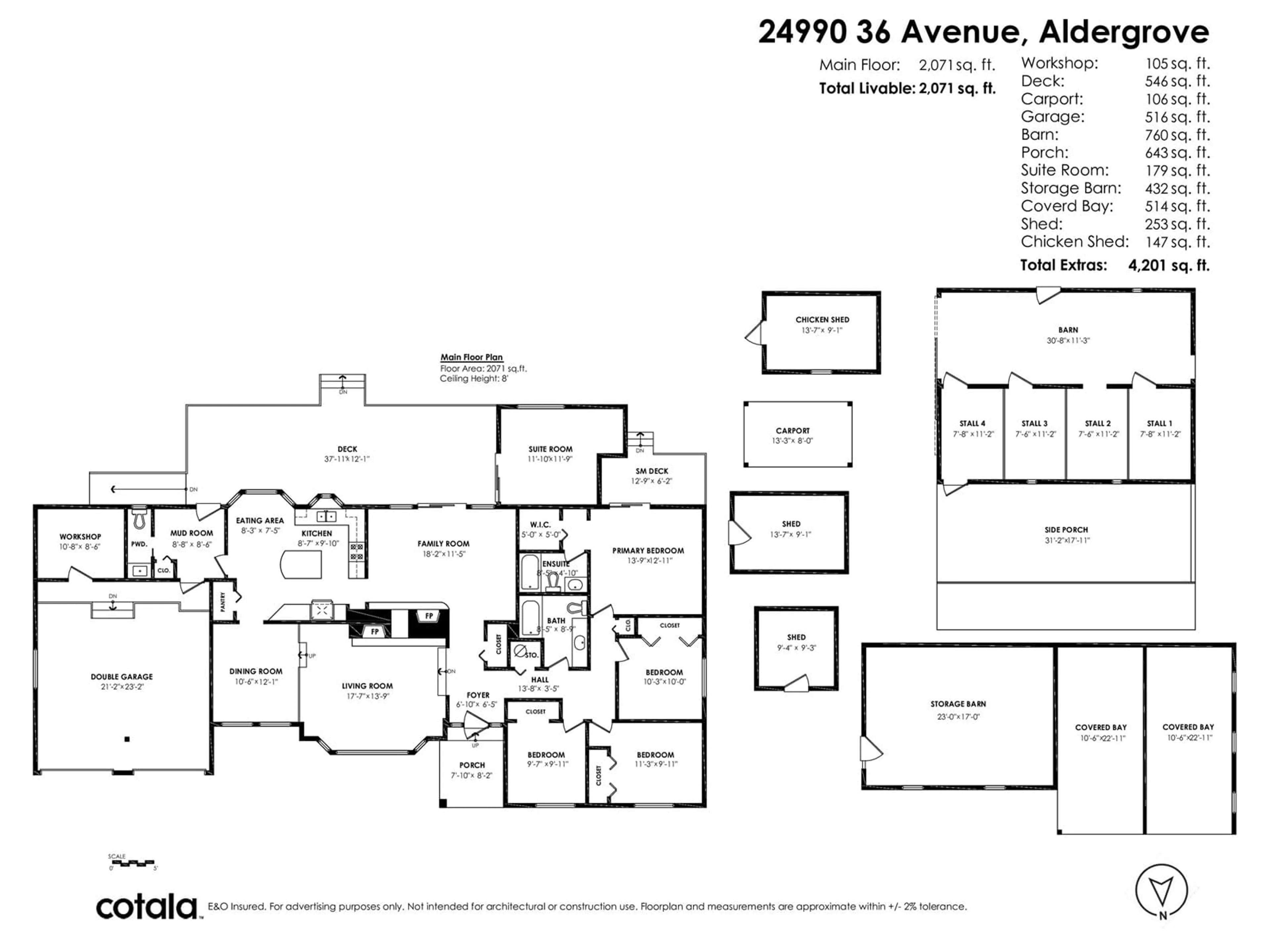Floor plan for 24990 36, Langley British Columbia V4W1Z1