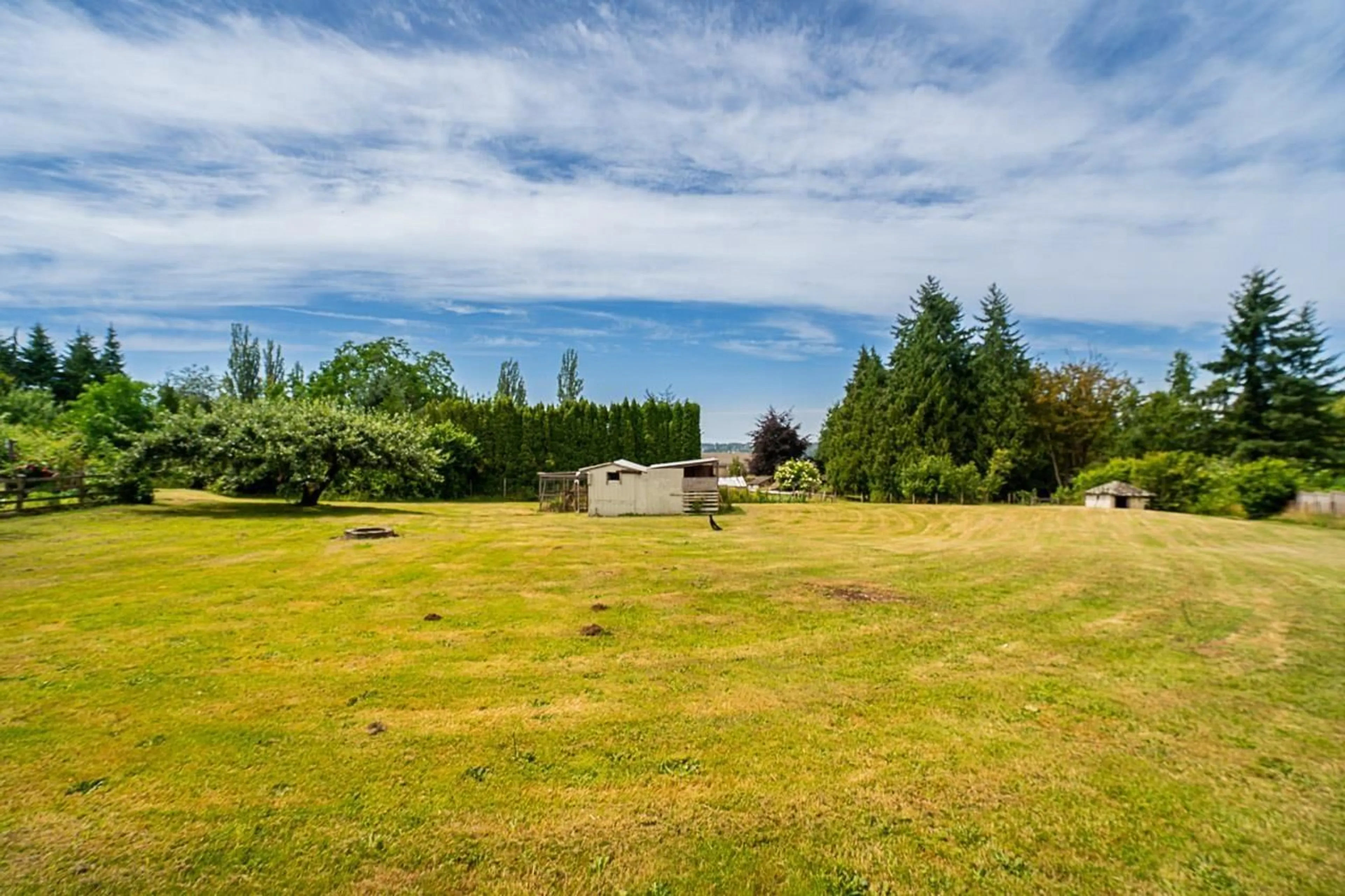 A pic from outside/outdoor area/front of a property/back of a property/a pic from drone, forest/trees view for 7485 185, Surrey British Columbia V4N6C2