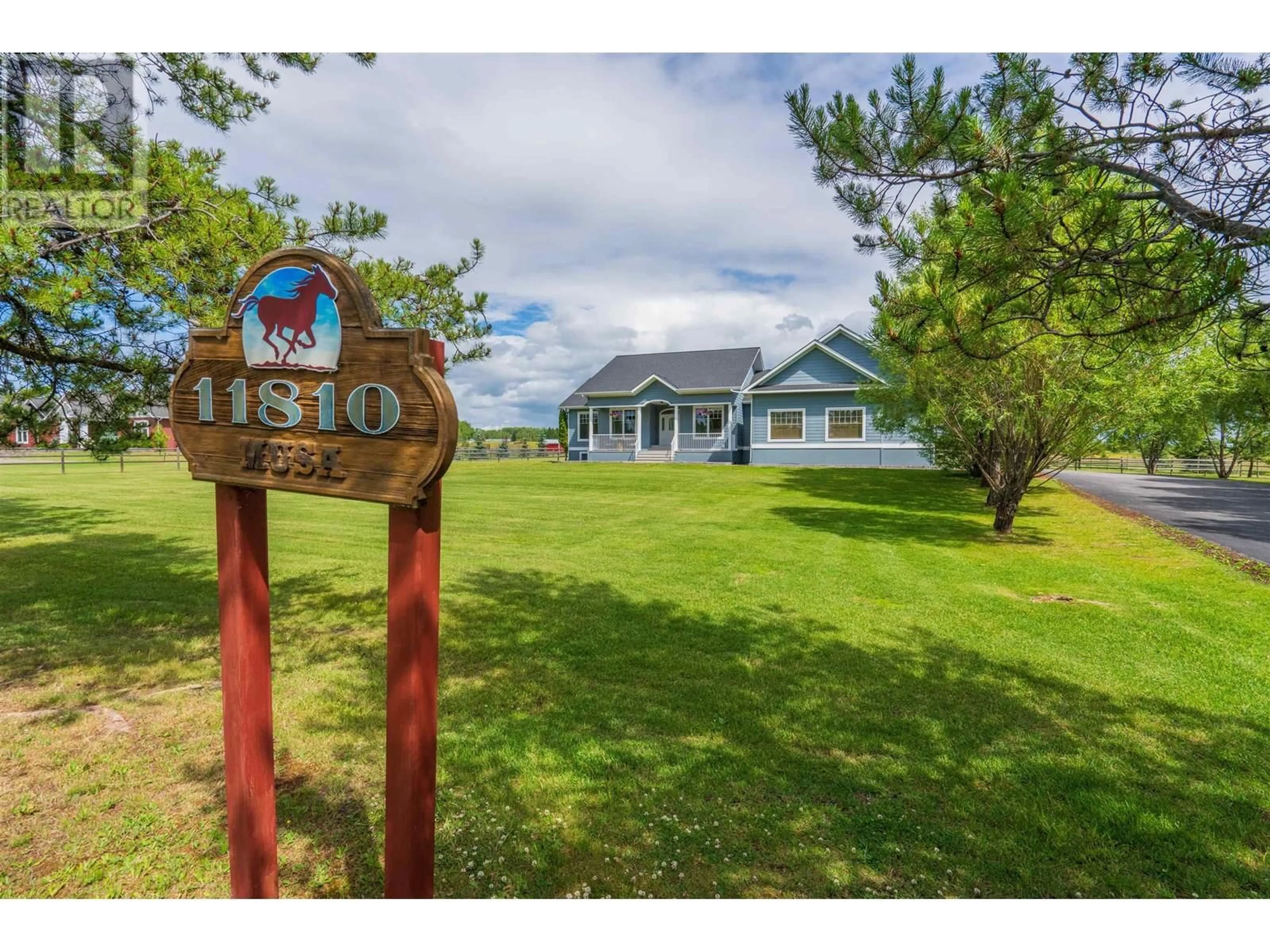 A pic from outside/outdoor area/front of a property/back of a property/a pic from drone, mountain view for 11810 MUSA ROAD, Prince George British Columbia V2N5B9