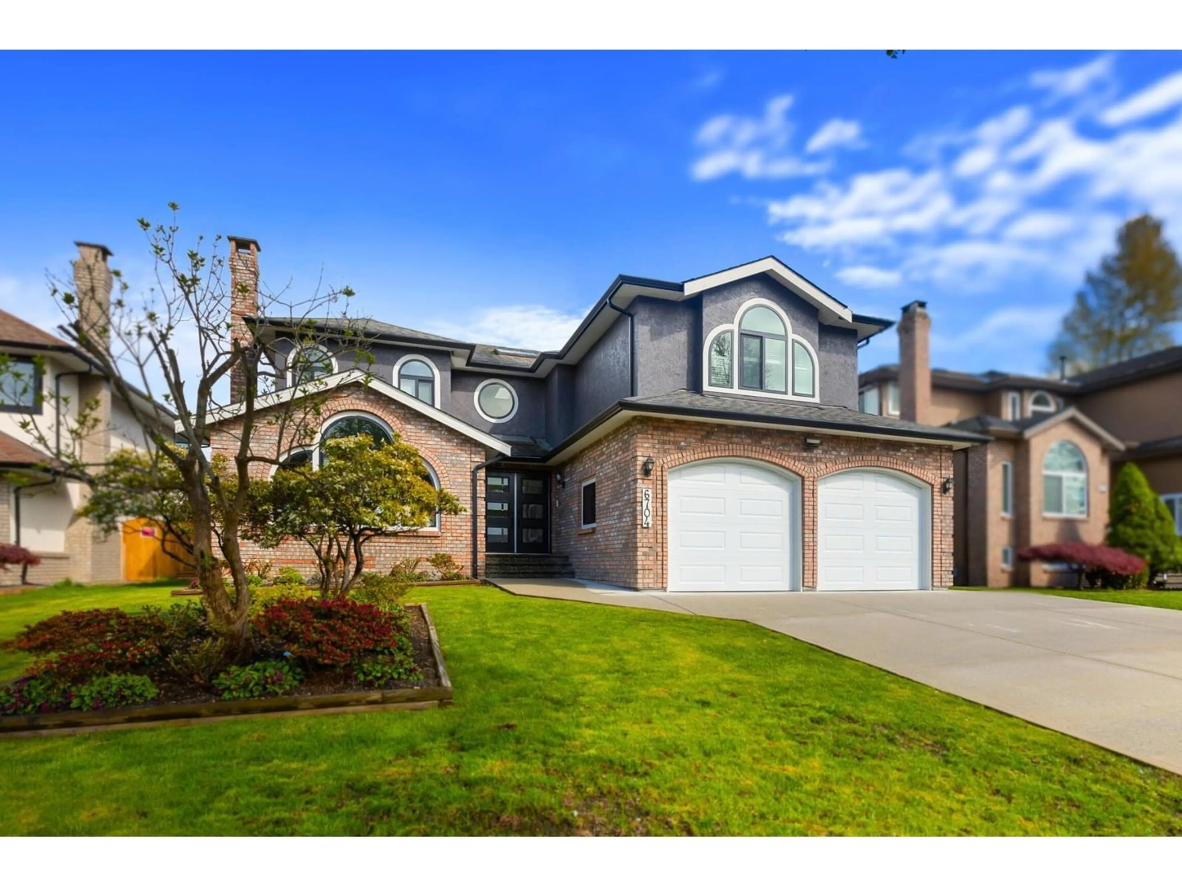 Home with brick exterior material, street for 6704 123A, Surrey British Columbia V3W0Z1