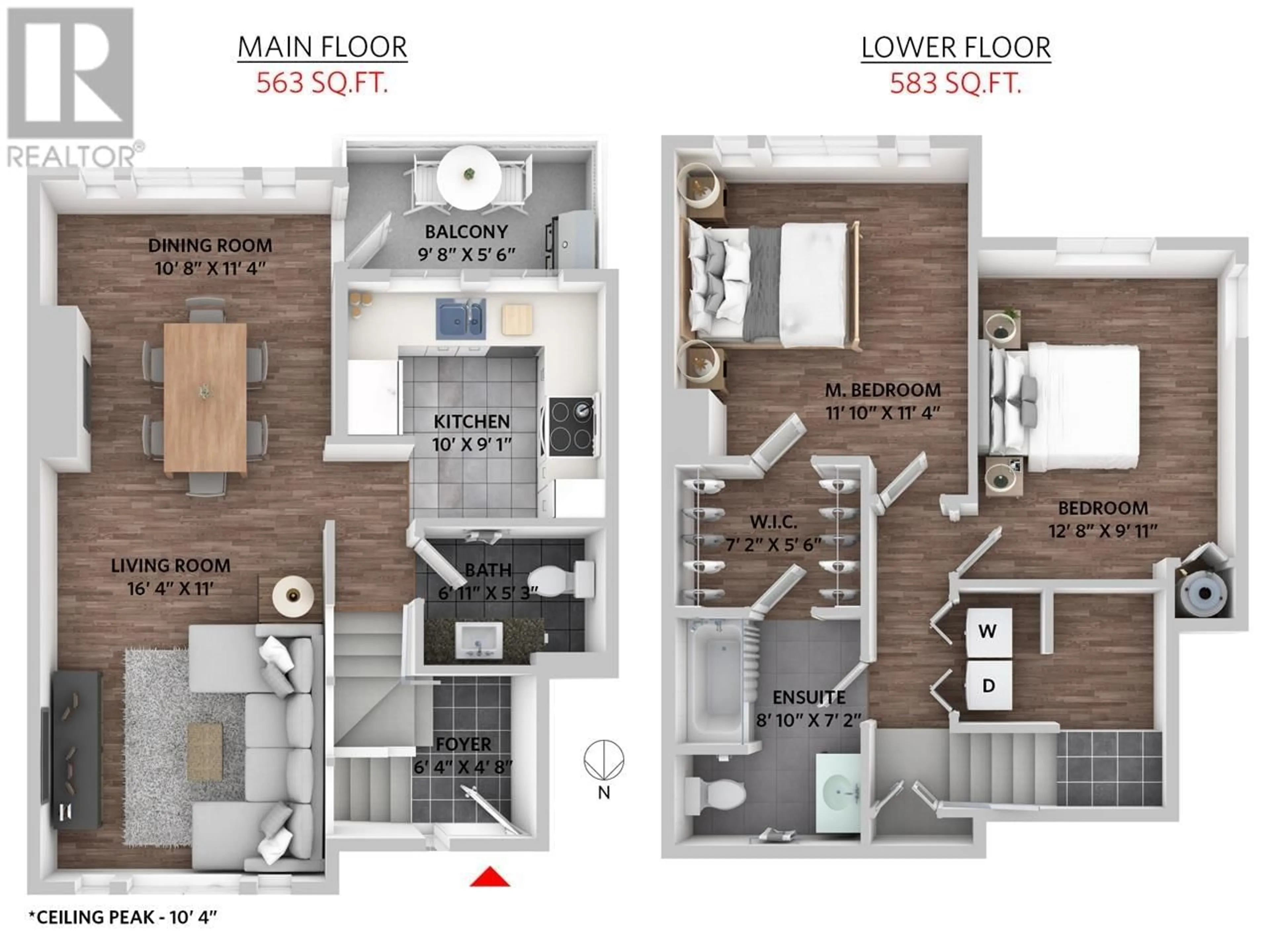 Floor plan for 412 - 1880 6TH AVENUE, Vancouver British Columbia V6J1R6