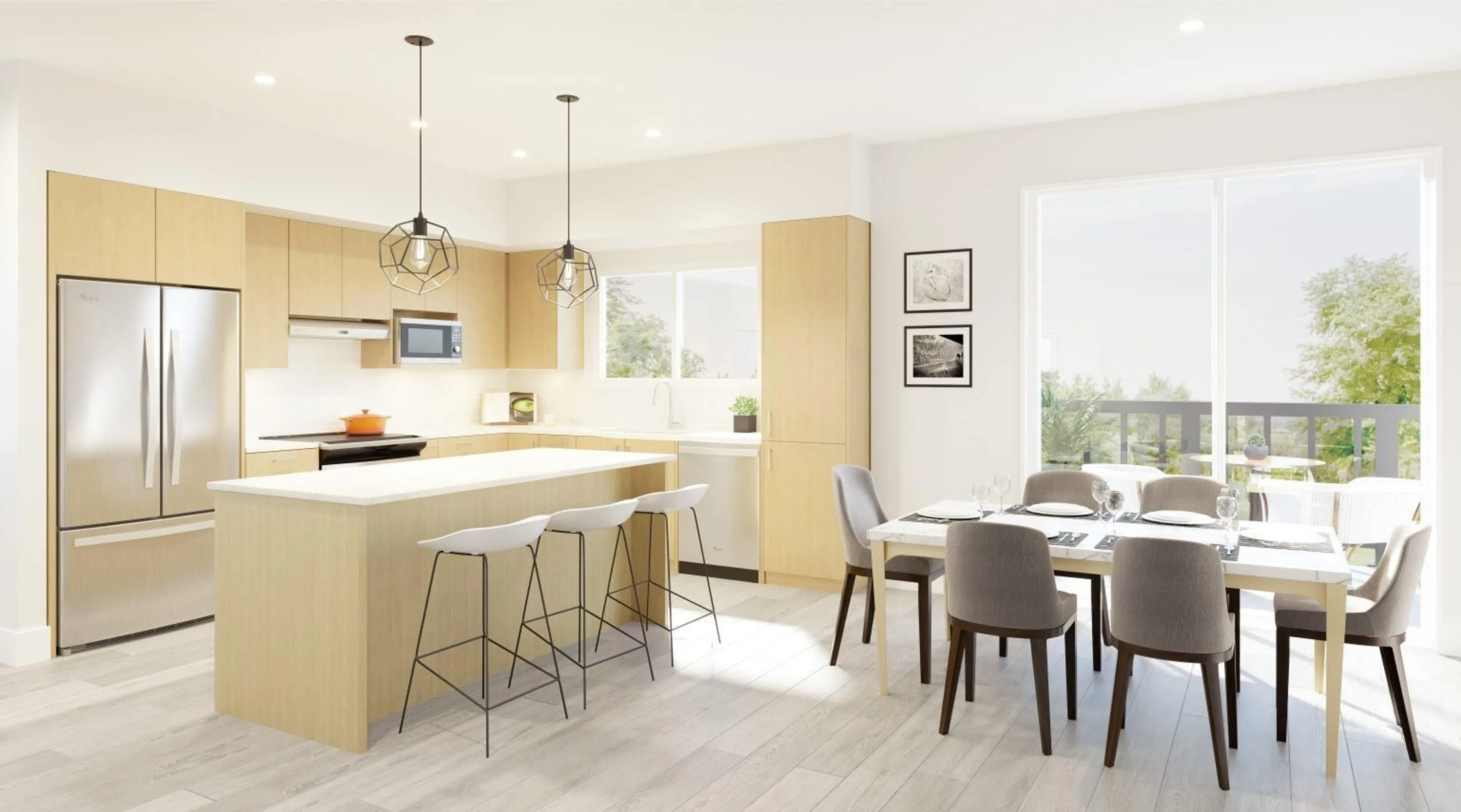 Open concept kitchen, unknown for 75 - 7381 PRESTON, Mission British Columbia V2V1C5