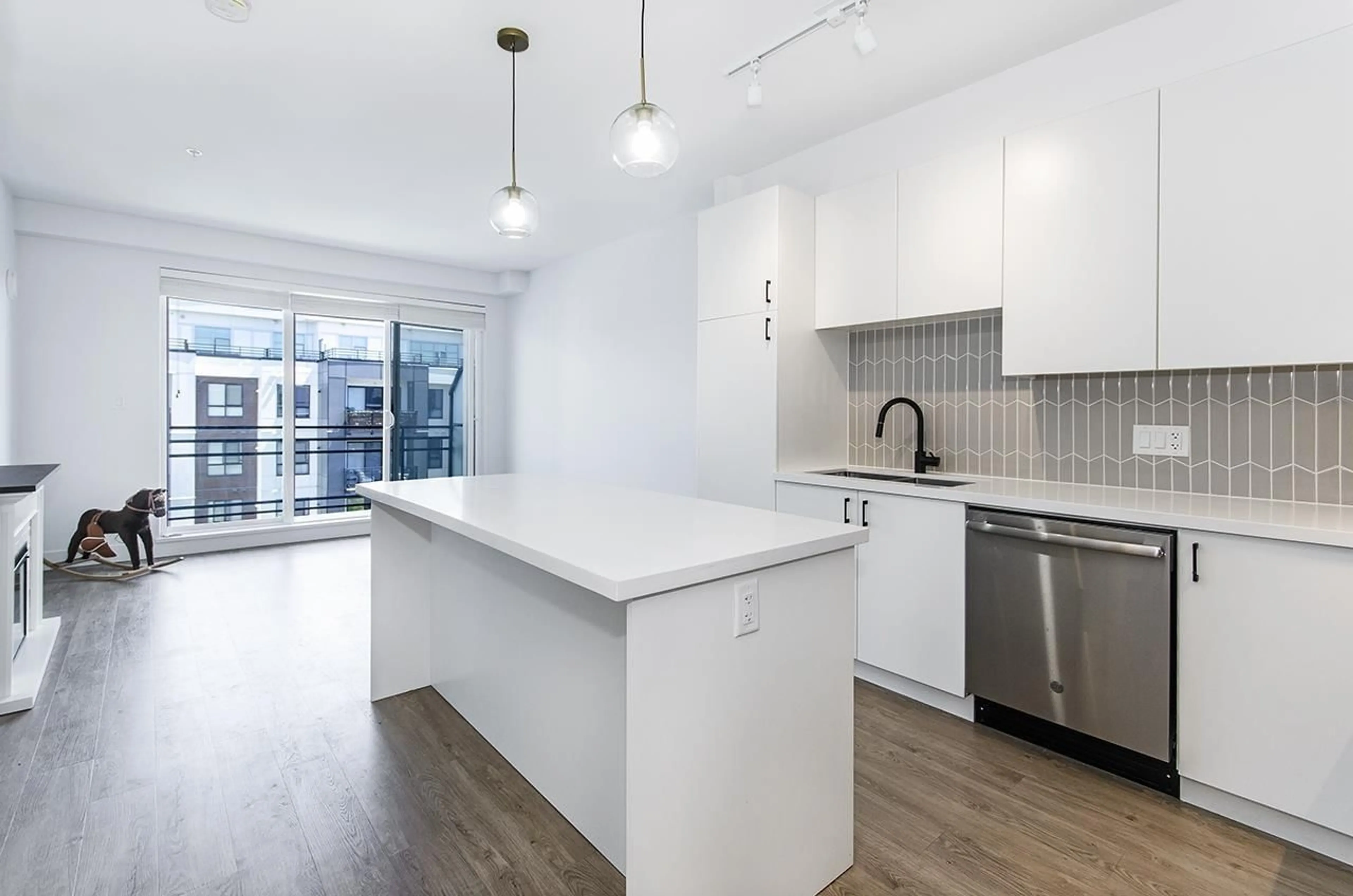 Open concept kitchen, unknown for A502 - 20838 78B, Langley British Columbia V2Y3M1